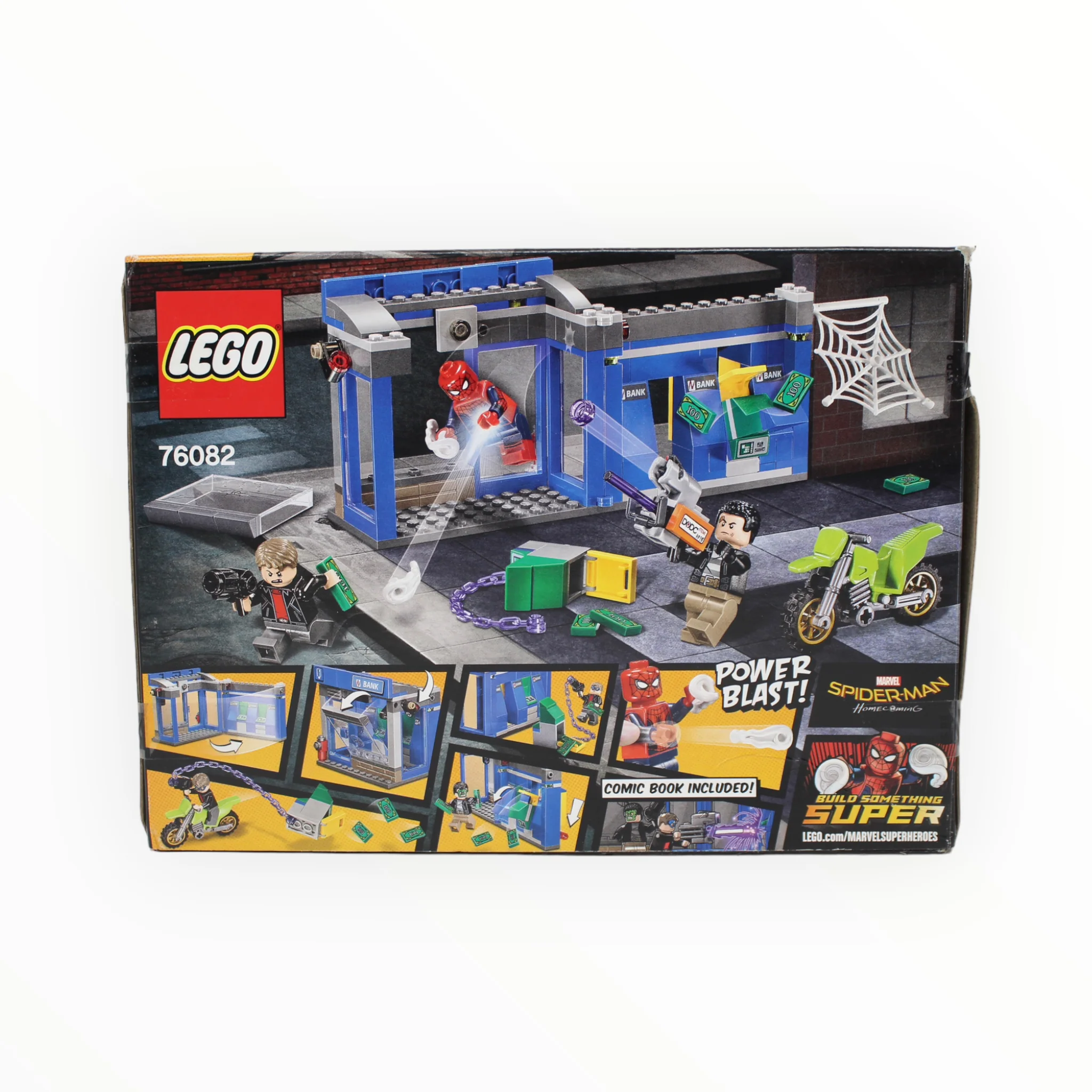Retired Set 76082 Marvel Super Heroes ATM Heist Battle (damaged box) - Image 2