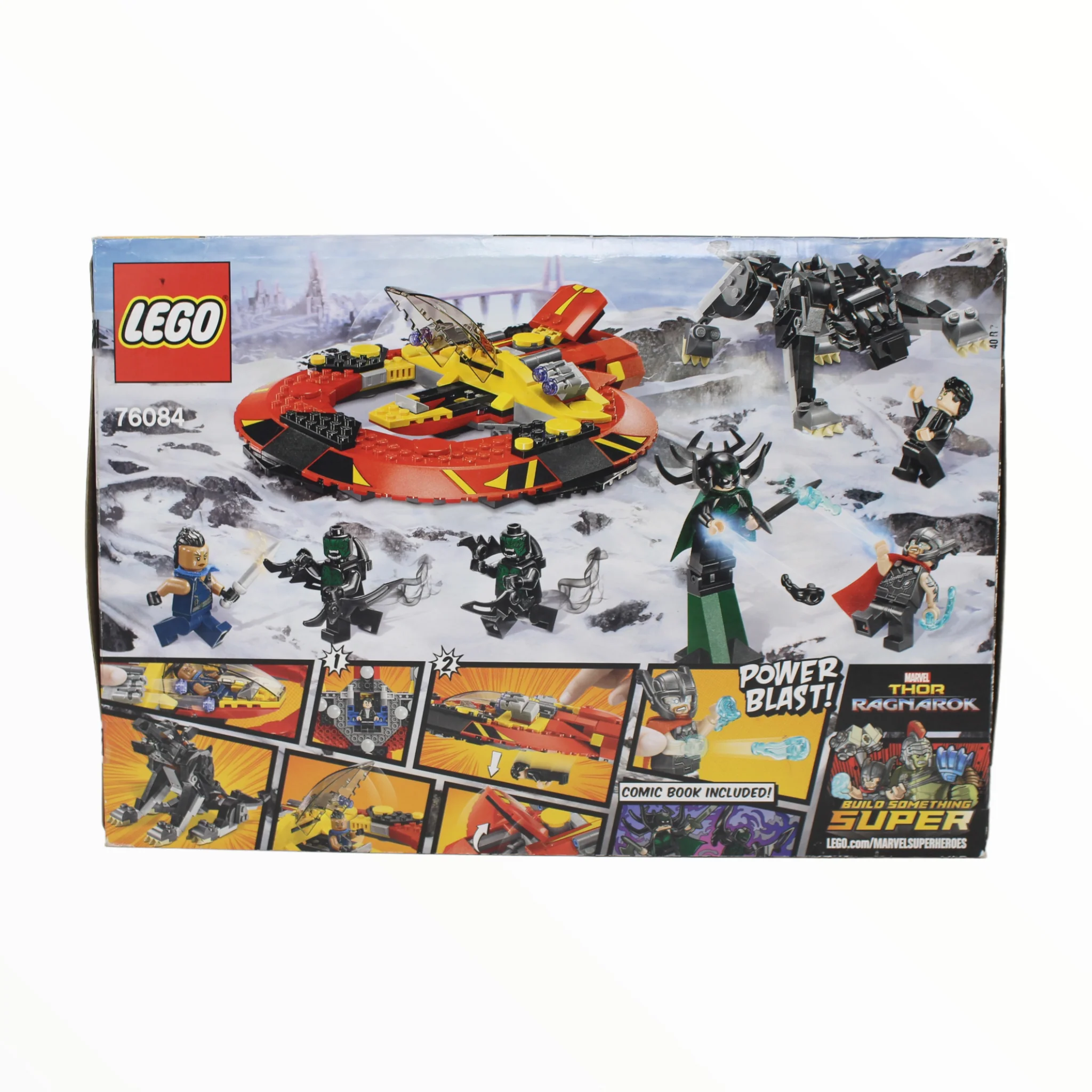 Retired Set 76084 Marvel Super Heroes The Ultimate Battle for Asgard - Image 2