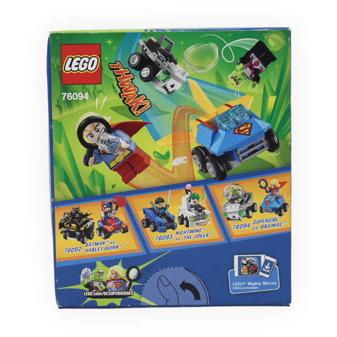 Retired Set 76094 DC Super Heroes Mighty Micros: Supergirl vs. Brainiac - Image 2