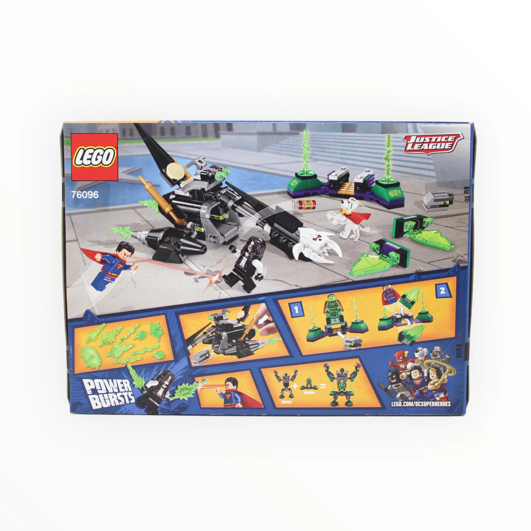 Retired Set 76096 DC Super Heroes Superman & Krypto Team-Up - Image 2