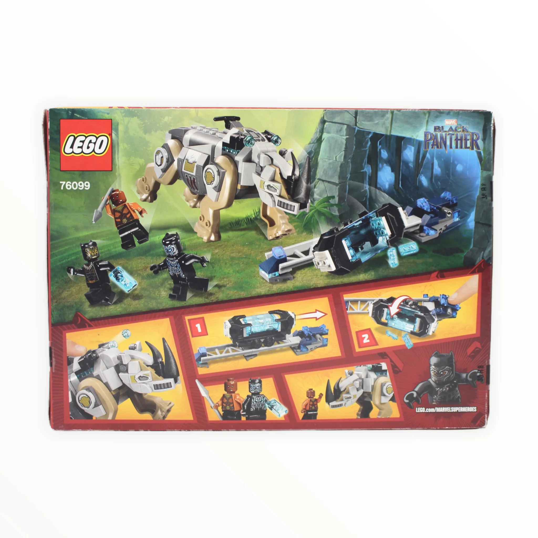 Retired Set 76099 Marvel Super Heroes Rhino Face-Off by the Mine - Image 2