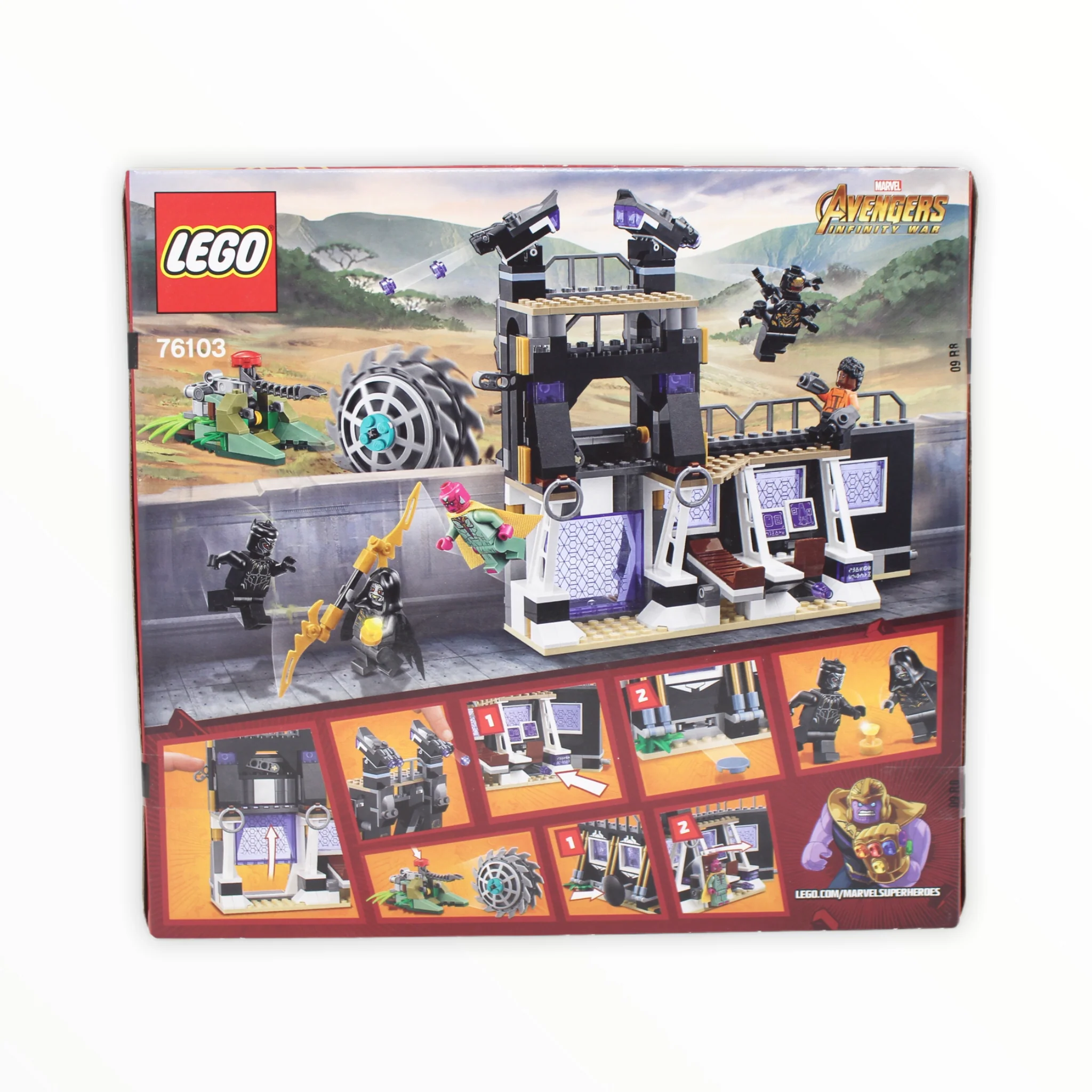 Retired Set 76103 Marvel Super Heroes Corvus Glaive Thresher Attack - Image 2
