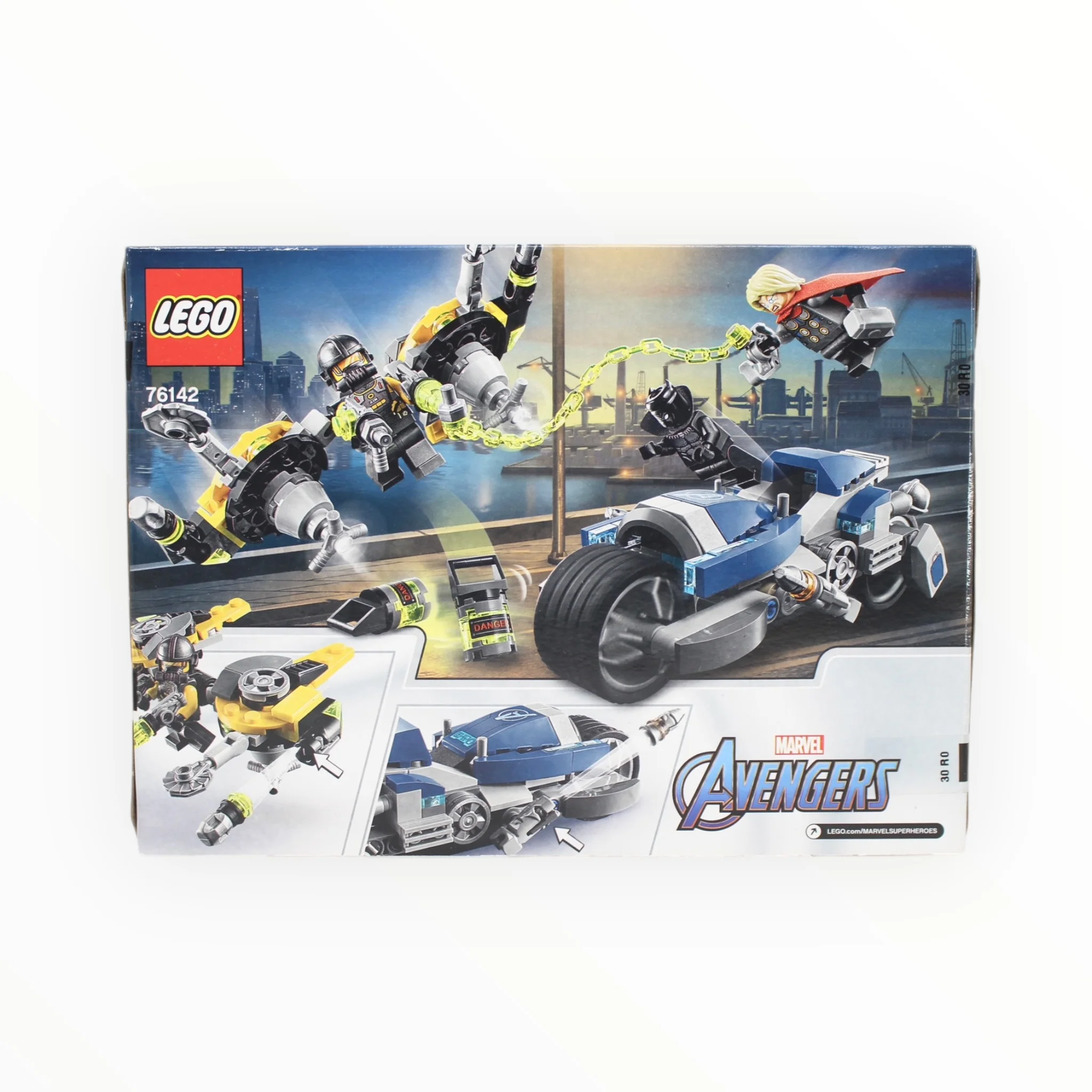 Retired Set 76142 Marvel Avengers Speeder Bike Attack - Image 2