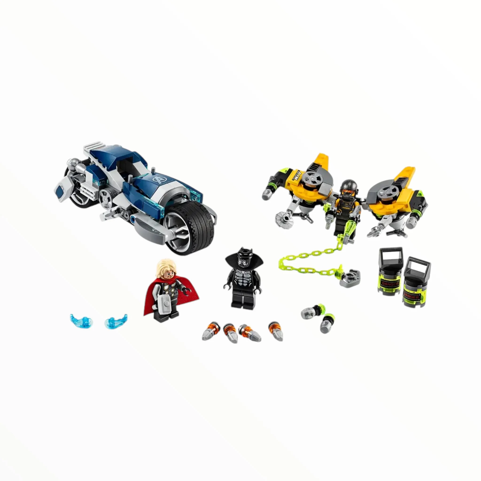 Retired Set 76142 Marvel Avengers Speeder Bike Attack - Image 3