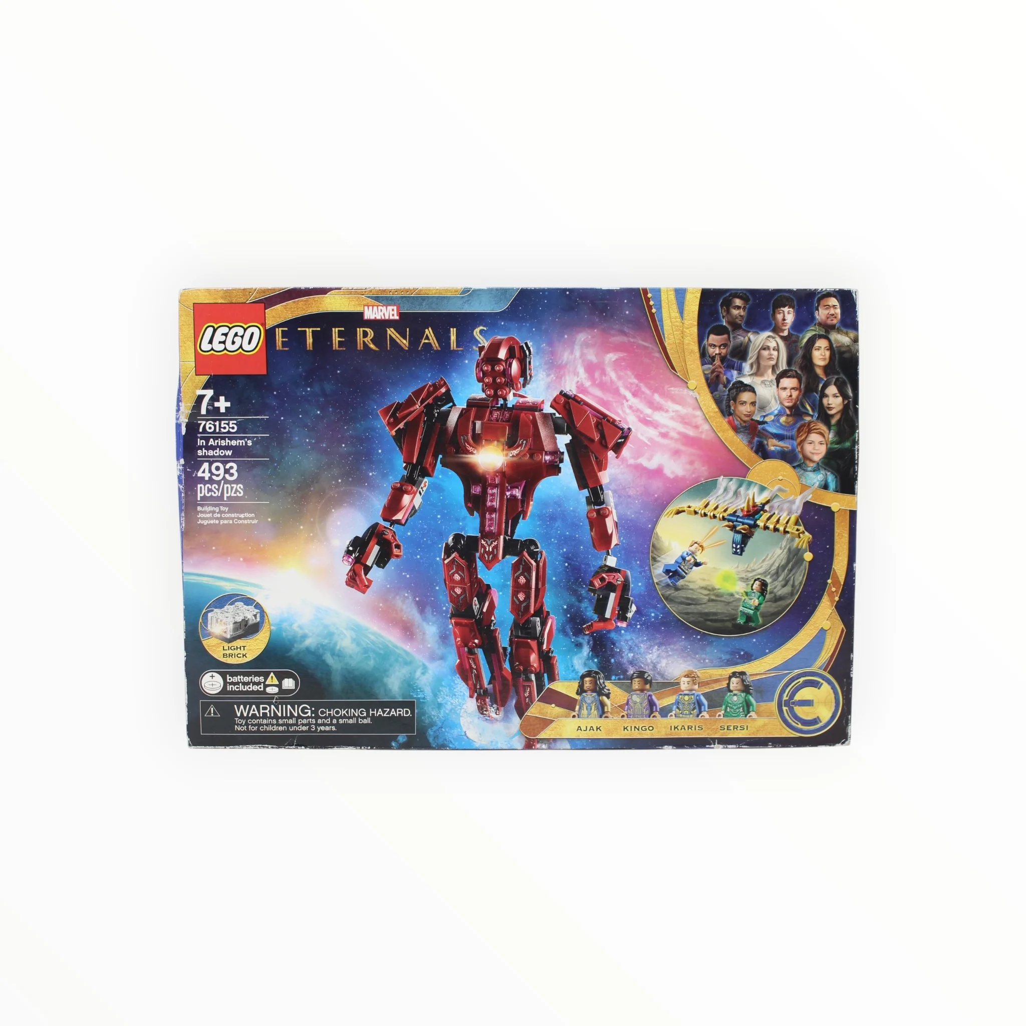 Retired Set 76155 Eternals In Arishem’s shadow (some box damage)