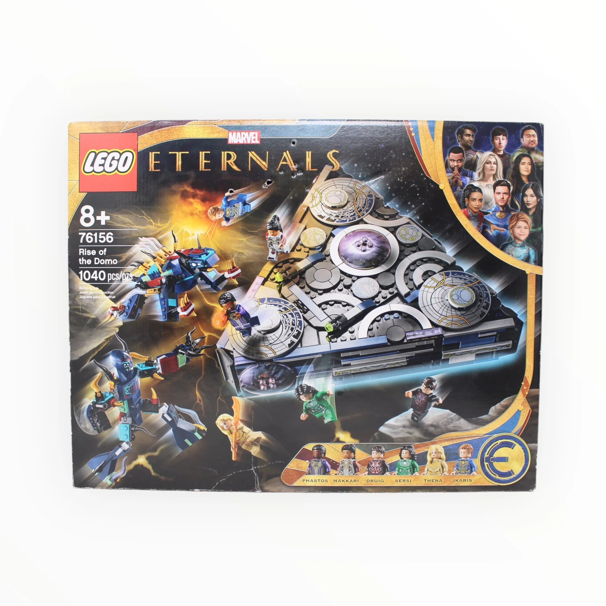 Retired Set 76156 Eternals Rise of the Domo (damaged box)