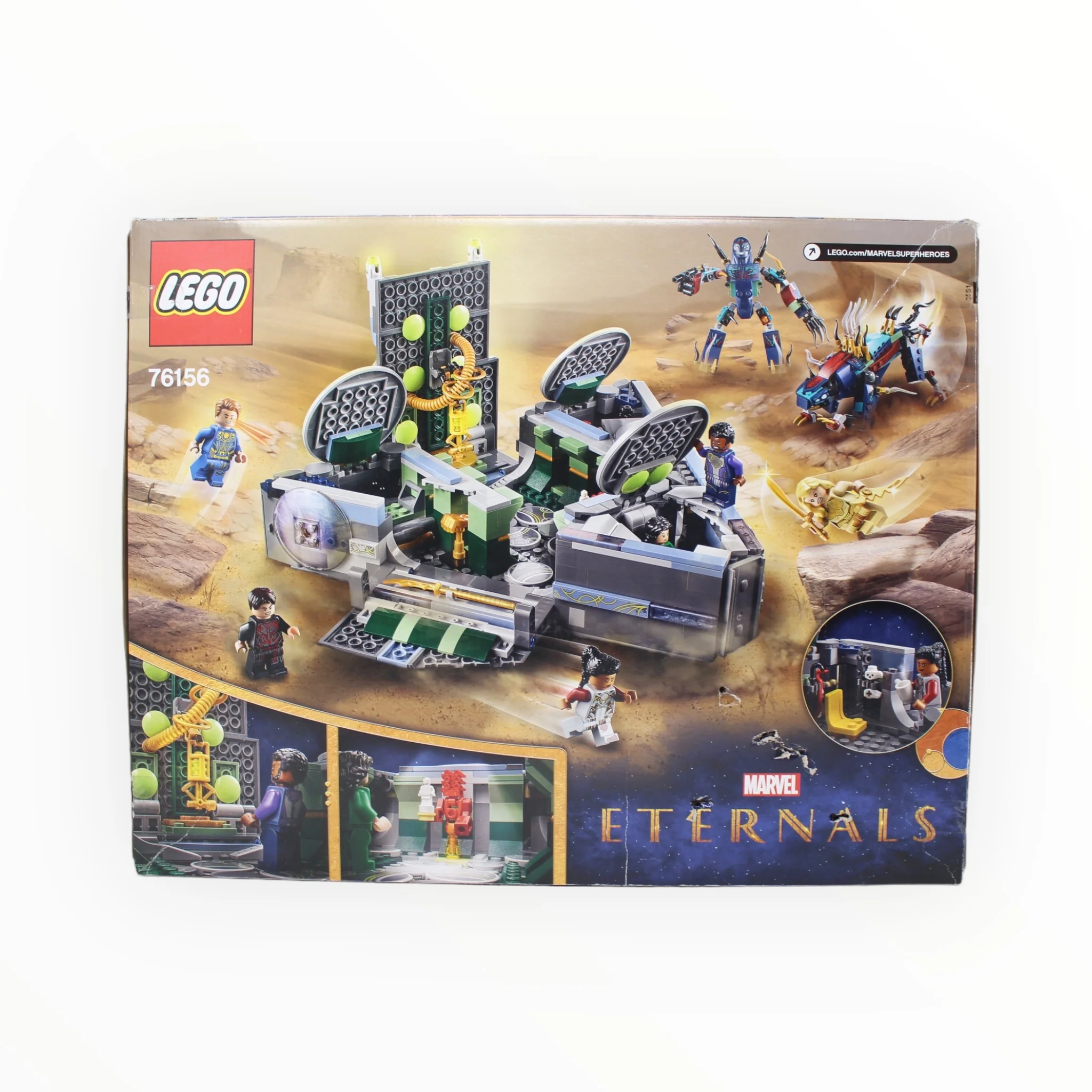 Retired Set 76156 Eternals Rise of the Domo (damaged box) - Image 2