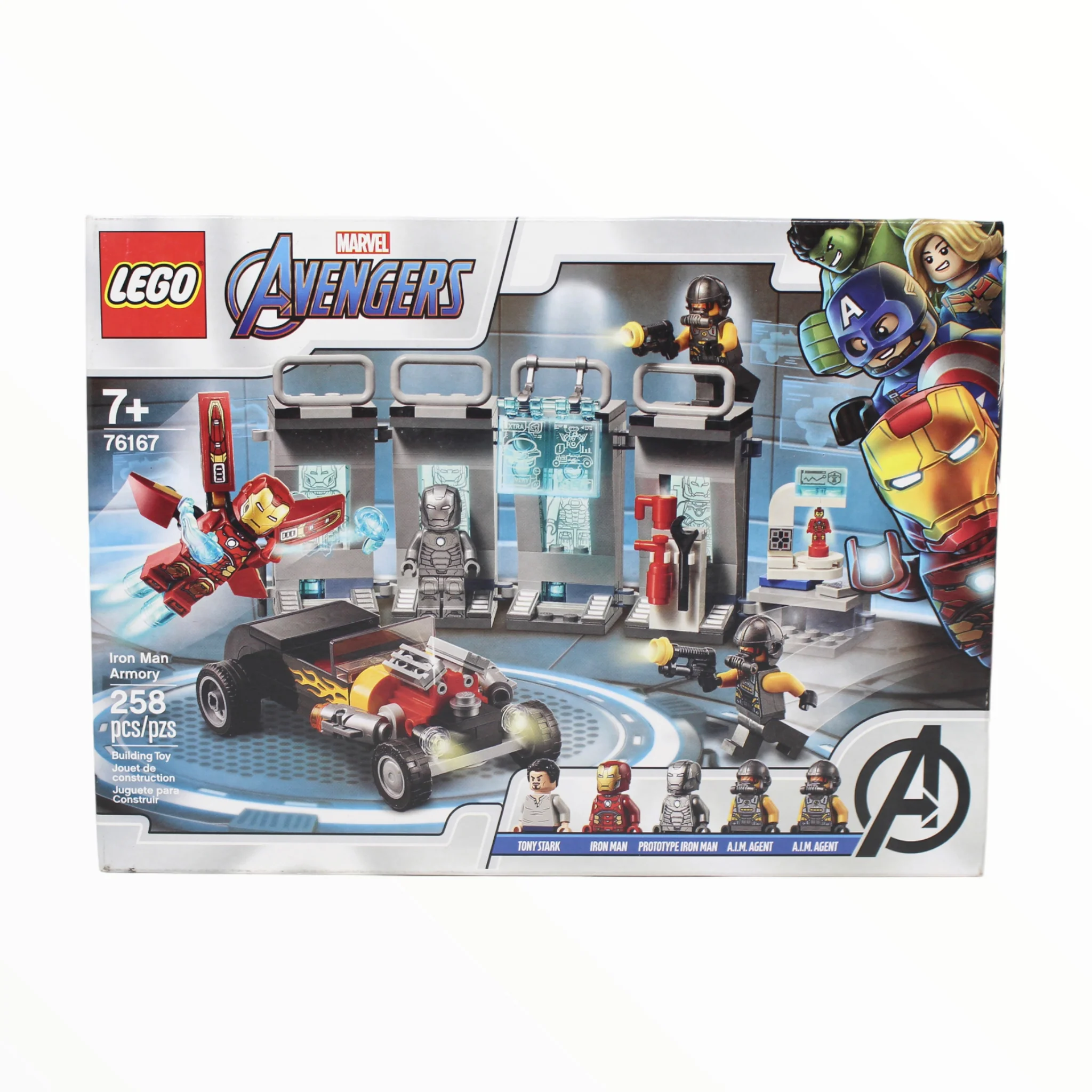 Retired Set 76167 Marvel Avengers Iron Man Armory