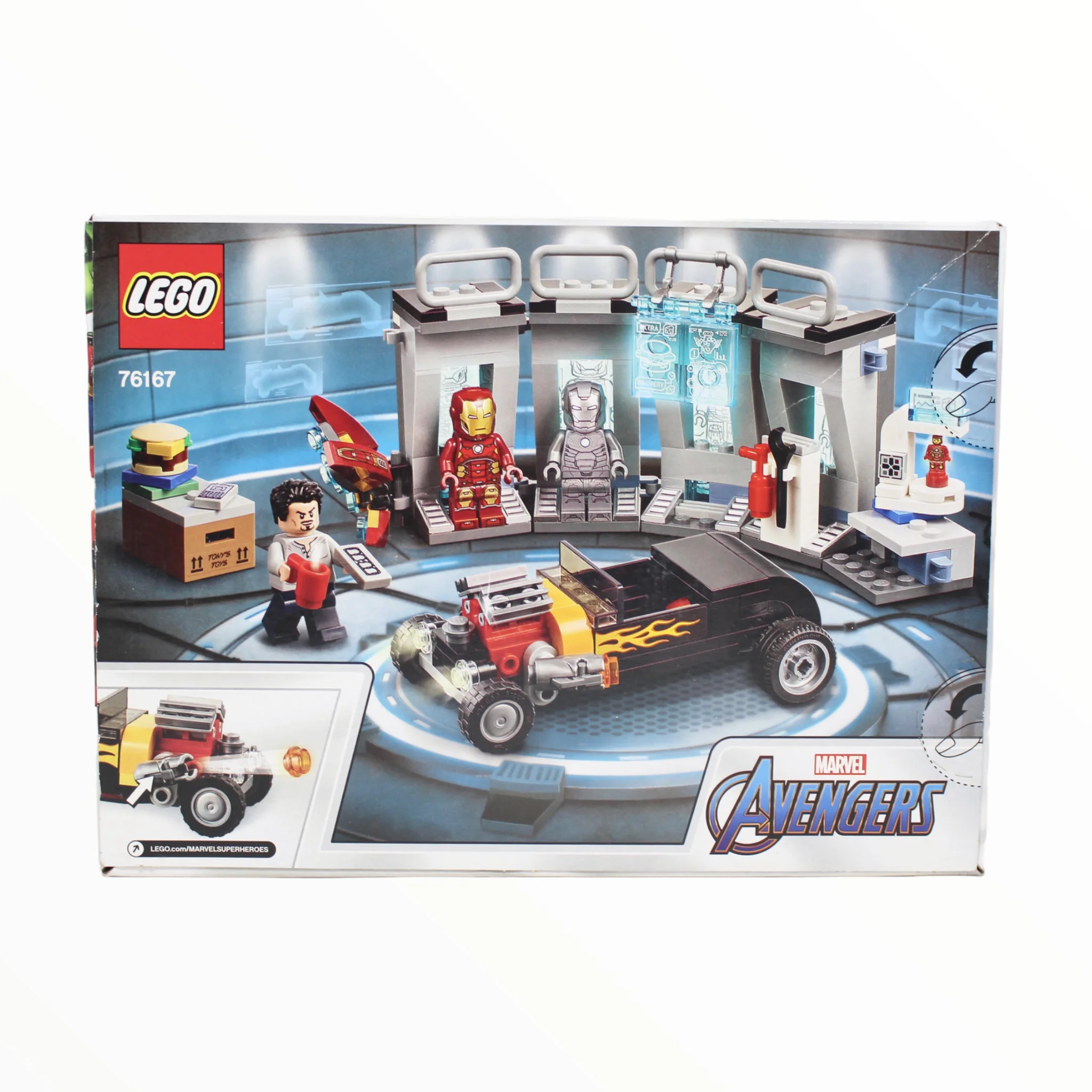 Retired Set 76167 Marvel Avengers Iron Man Armory - Image 2