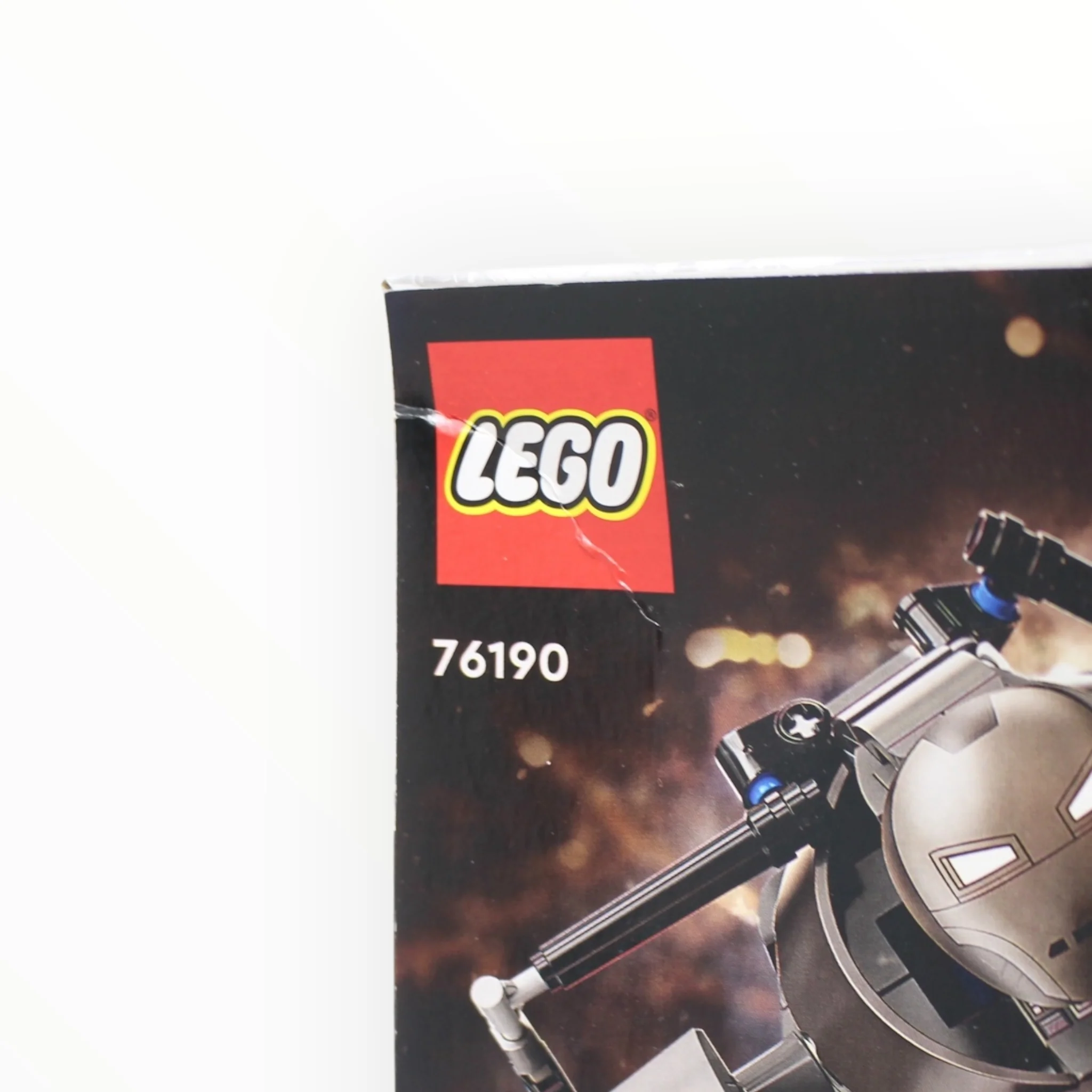 Retired Set 76190 Infinity Saga Iron Man: Iron Monger Mayhem (slight box damage) - Image 3