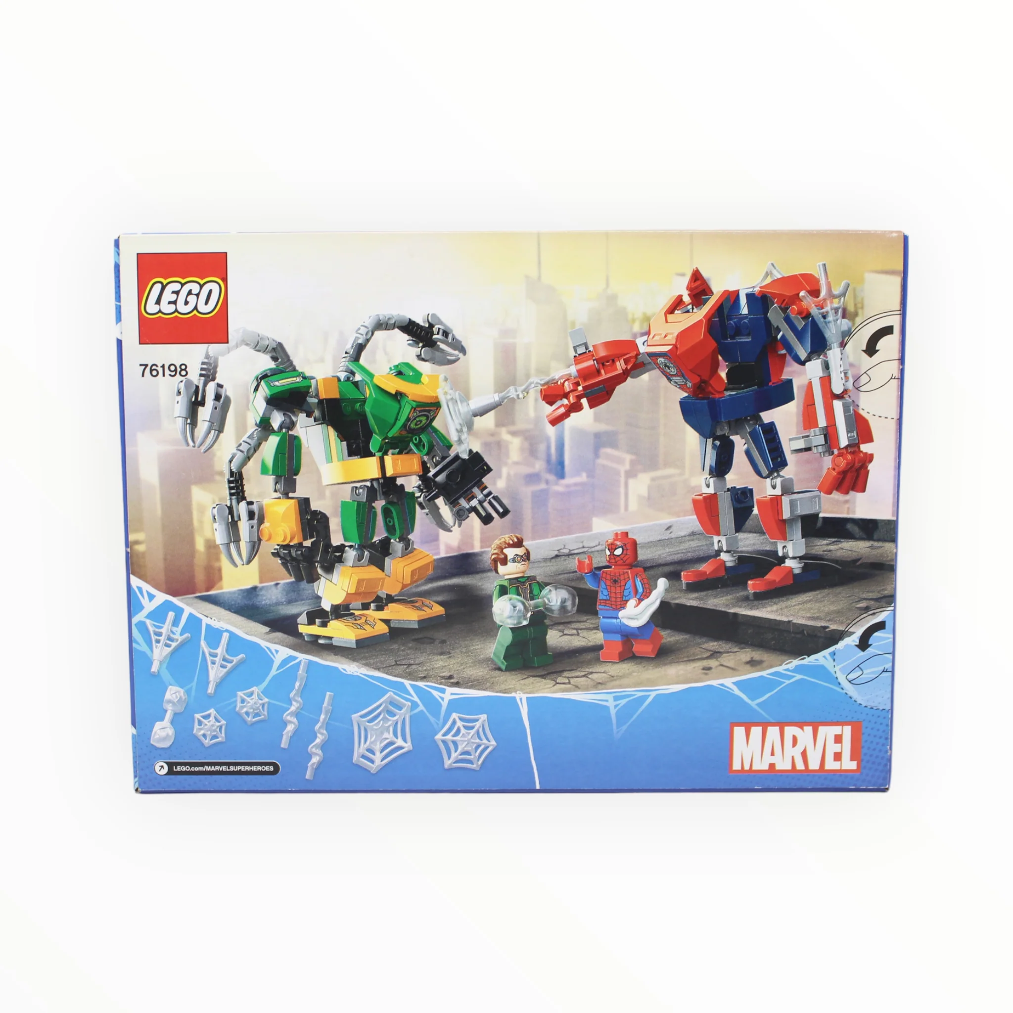 Retired Set 76198 Spider-Man & Doctor Octopus Mech Battle - Image 2