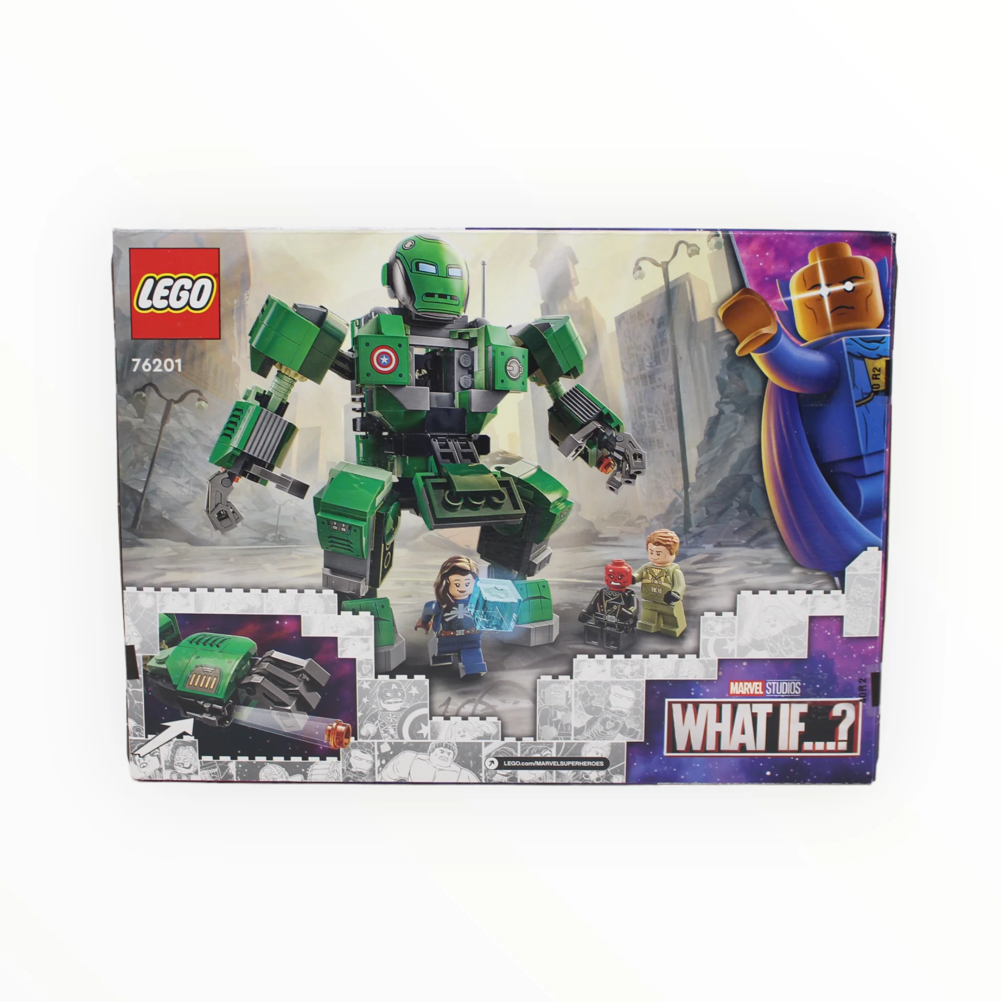 Retired Set 76201 Marvel What If…? Captain Carter & The Hydra Stomper - Image 2