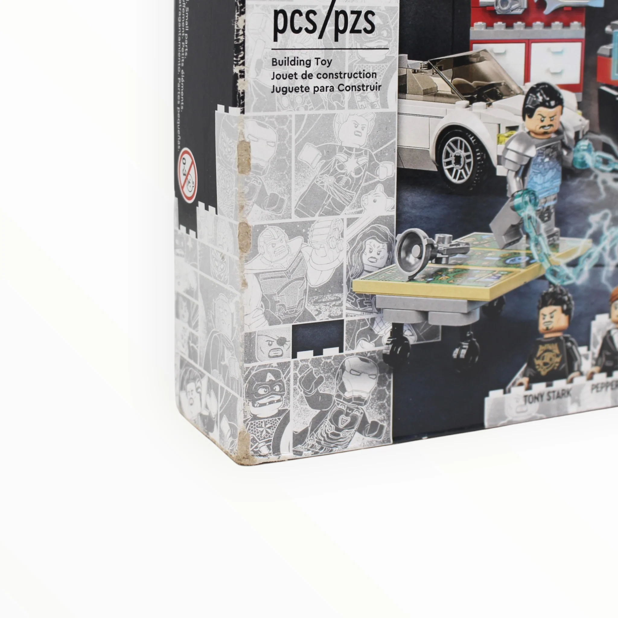 Retired Set 76216 Infinity Saga Iron Man Armory (damaged box) - Image 4