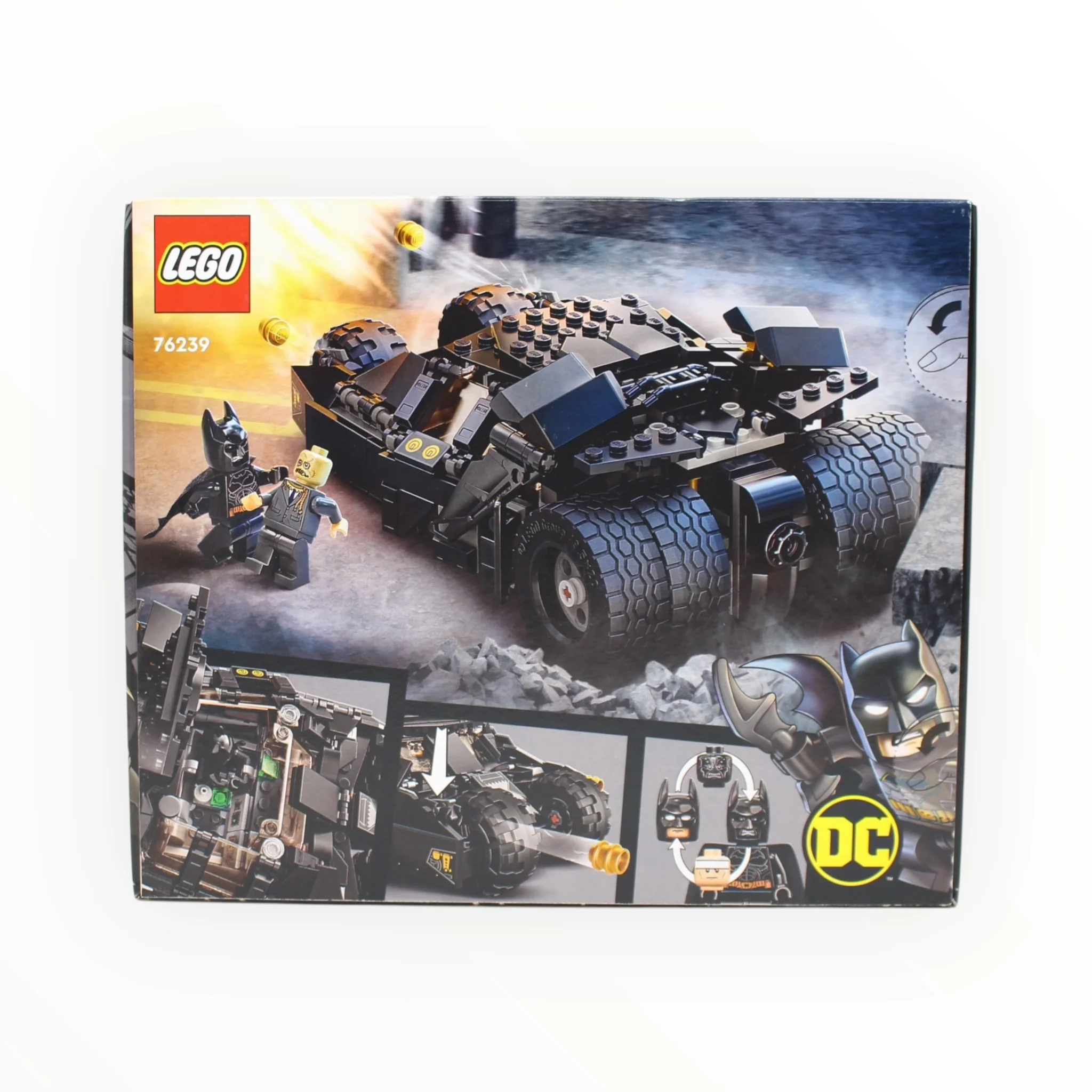 Retired Set 76239 The Dark Knight Trilogy Batmobile Tumbler: Scarecrow Showdown - Image 2