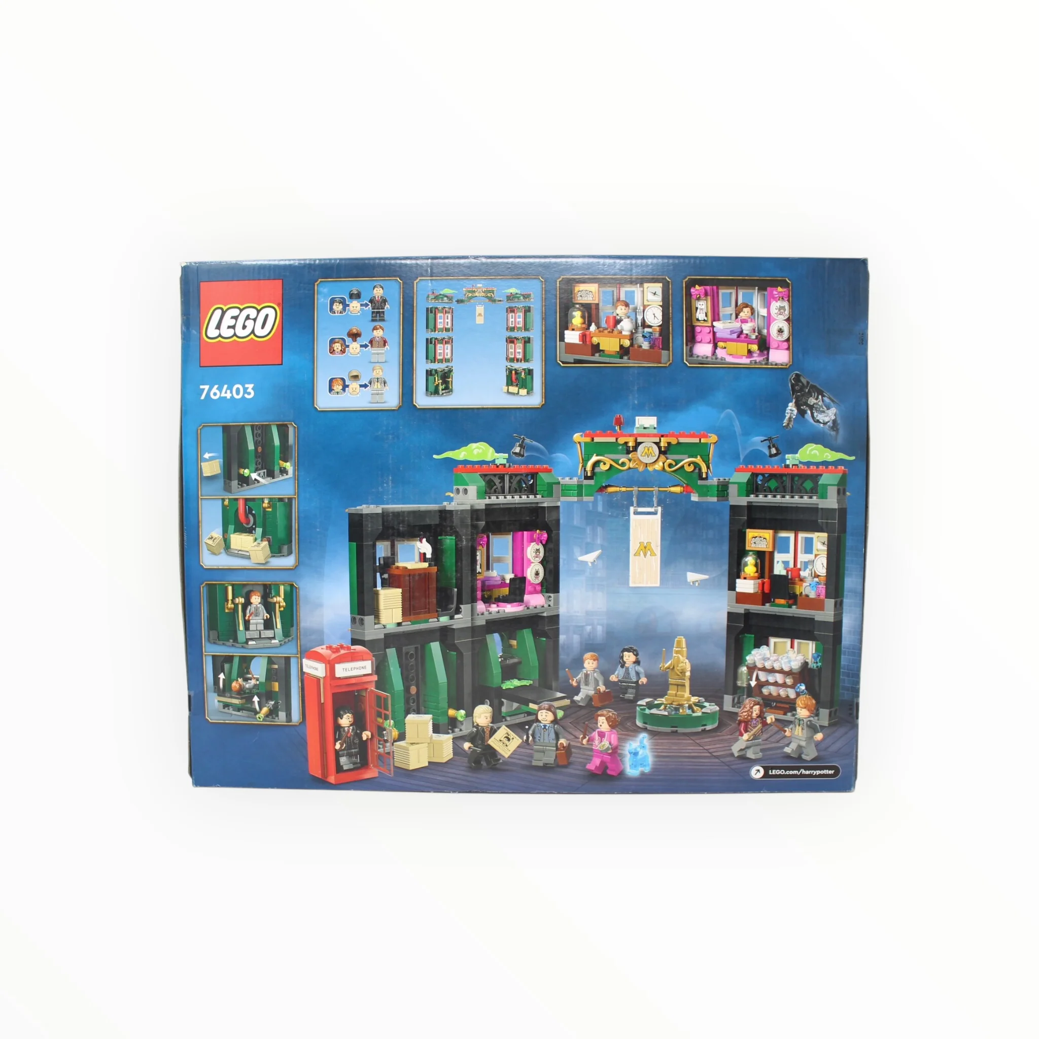 Retired Set 76403 Harry Potter Ministry of Magic (damaged box) - Image 2