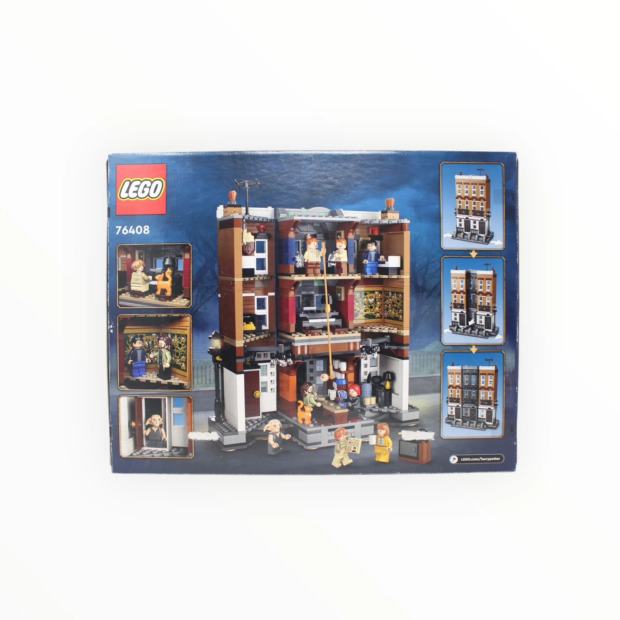 Retired Set 76408 Harry Potter 12 Grimmauld Place (slight box damage) - Image 2