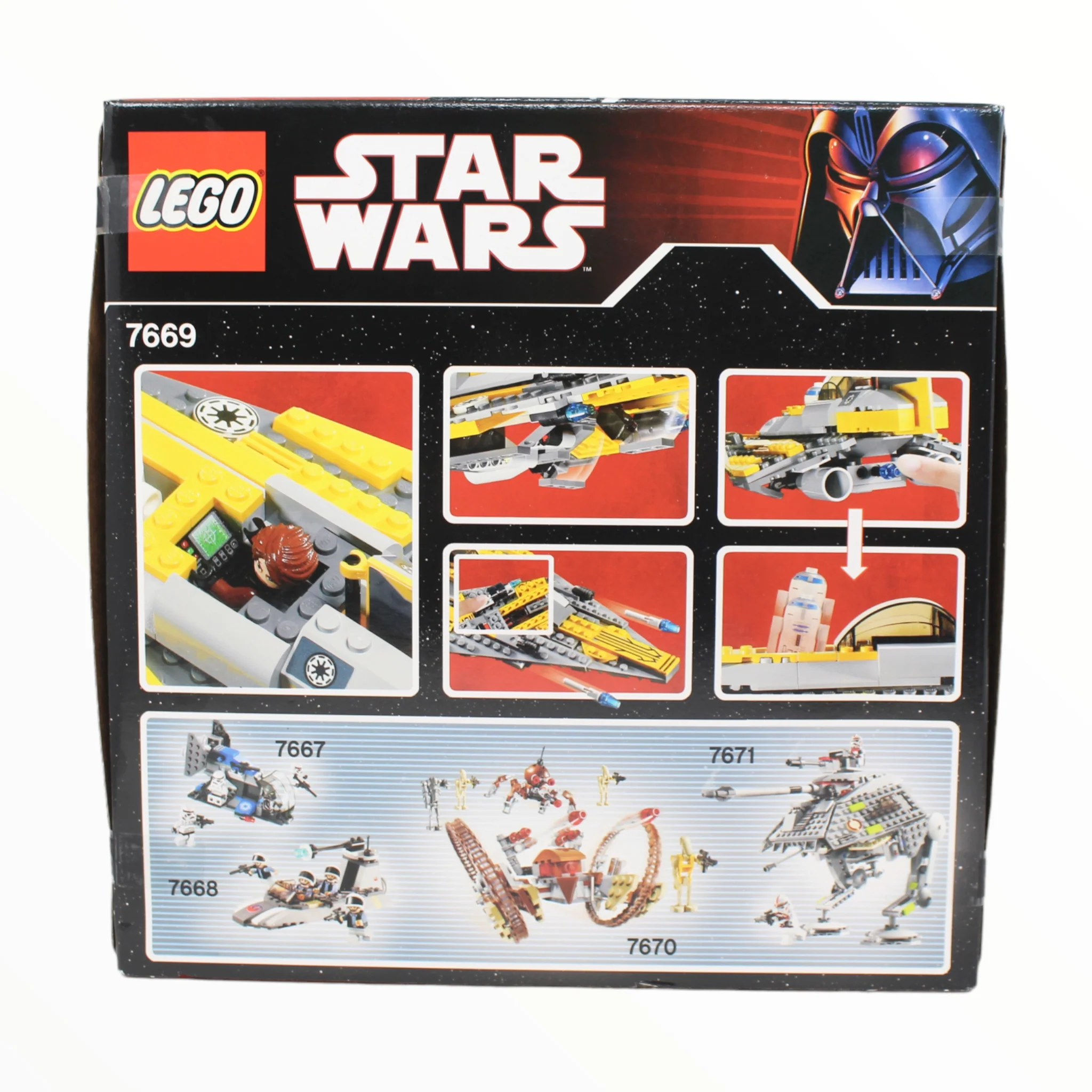 Retired Set 7669 Star Wars Anakin’s Jedi Starfighter - Image 2