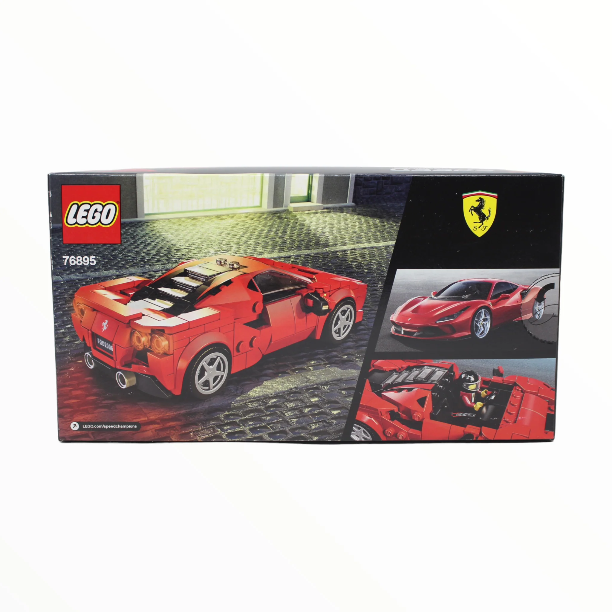 Retired Set 76895 Speed Champions Ferrari F8 Tributo - Image 2