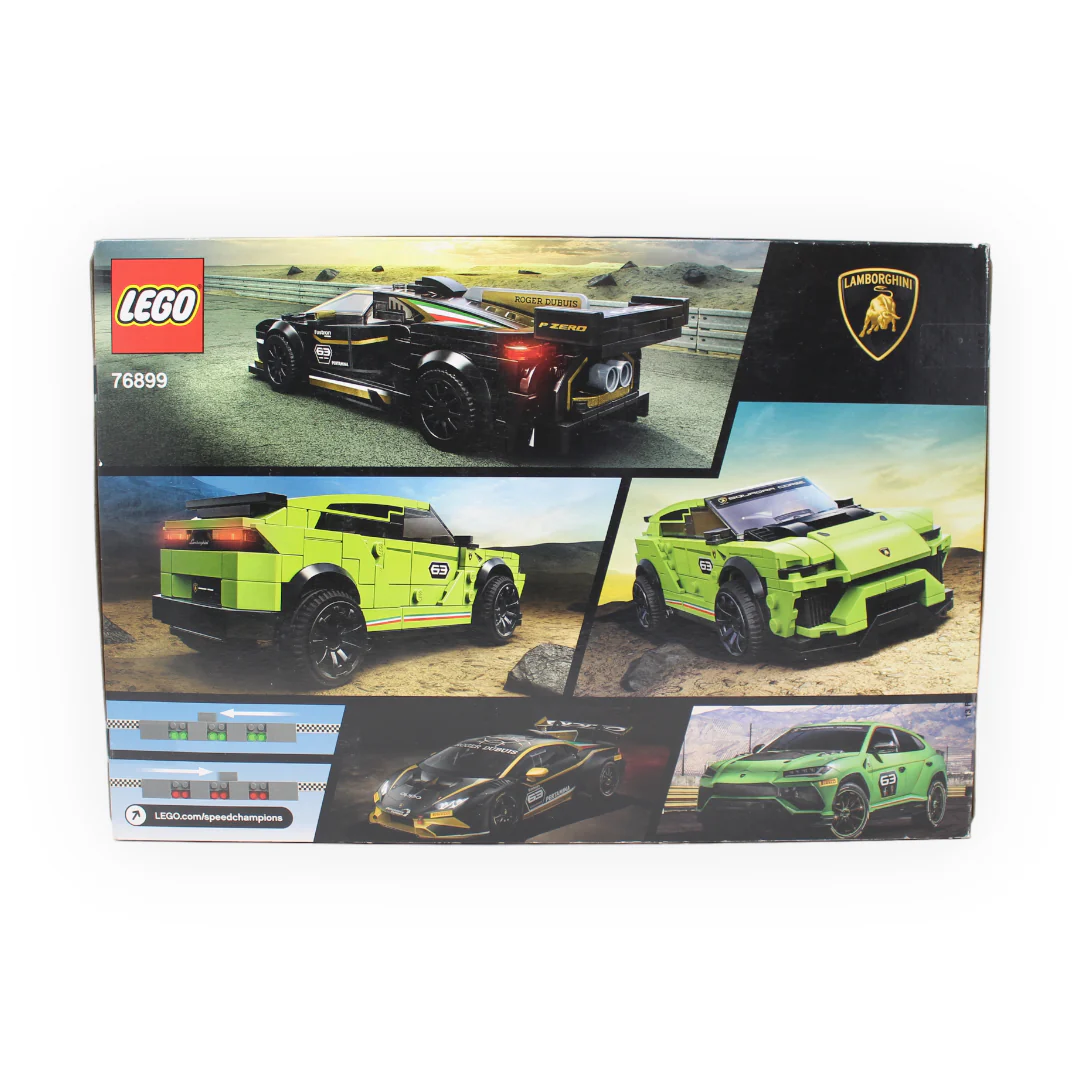 Retired Set 76899 Speed Champions Lamborghini Urus ST-X & Lamborghini Huracán Super Trofeo EVO - Image 2