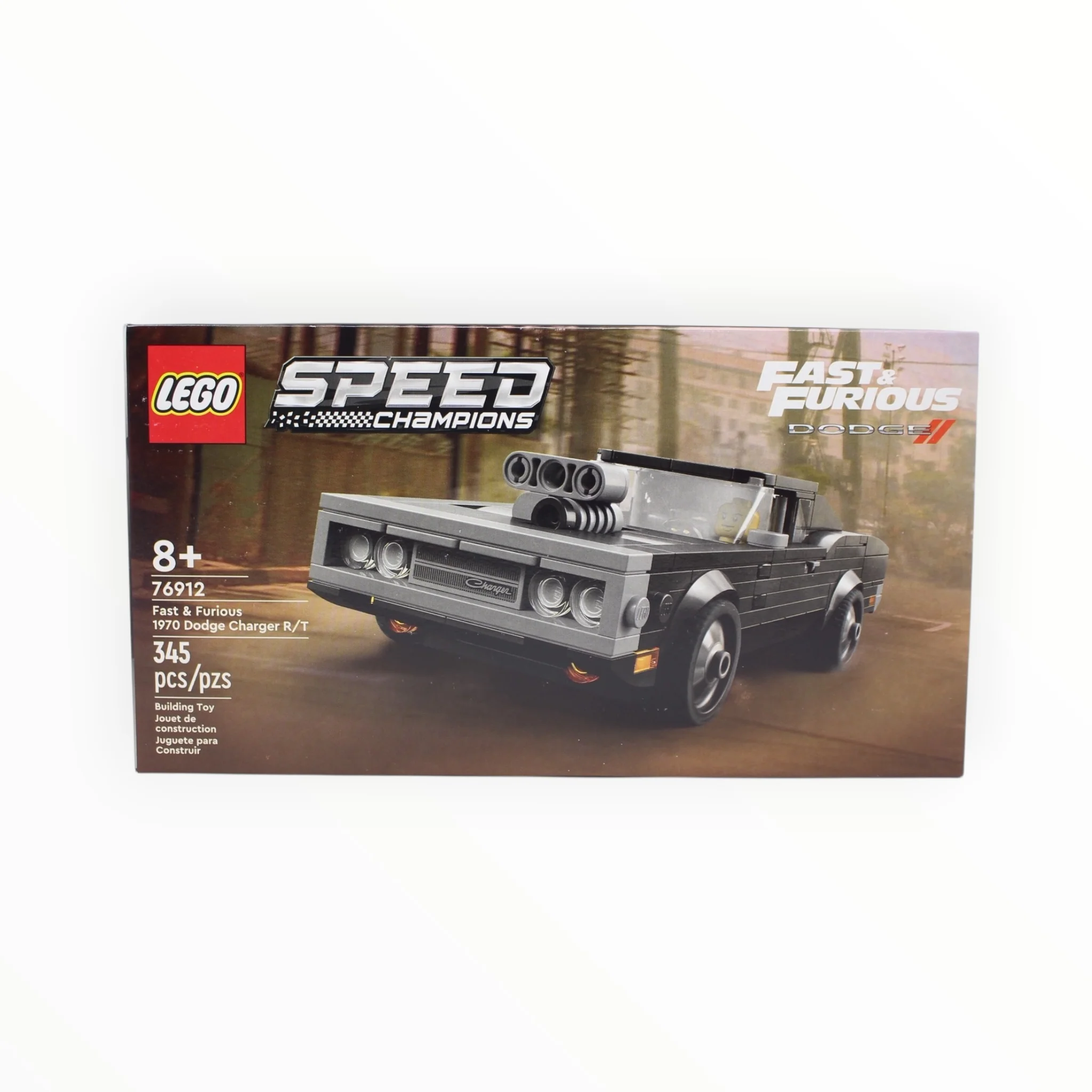 Retired Set 76912 Speed Champions Fast & Furious 1970 Dodge Charger R/T