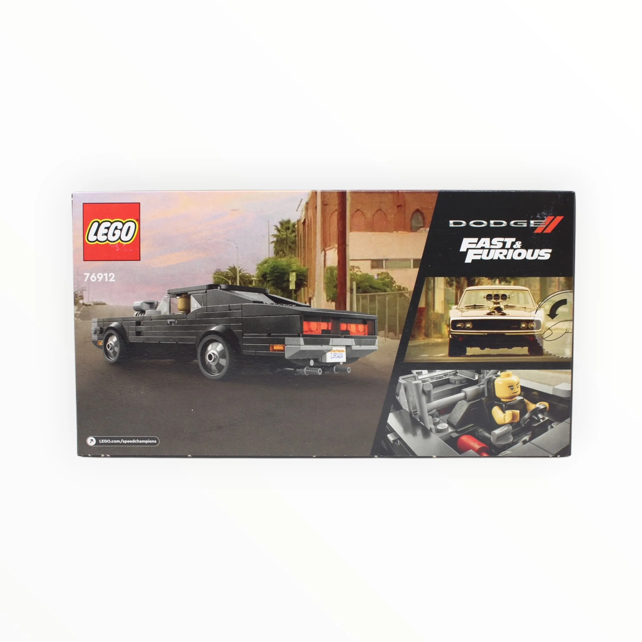 Retired Set 76912 Speed Champions Fast & Furious 1970 Dodge Charger R/T - Image 2