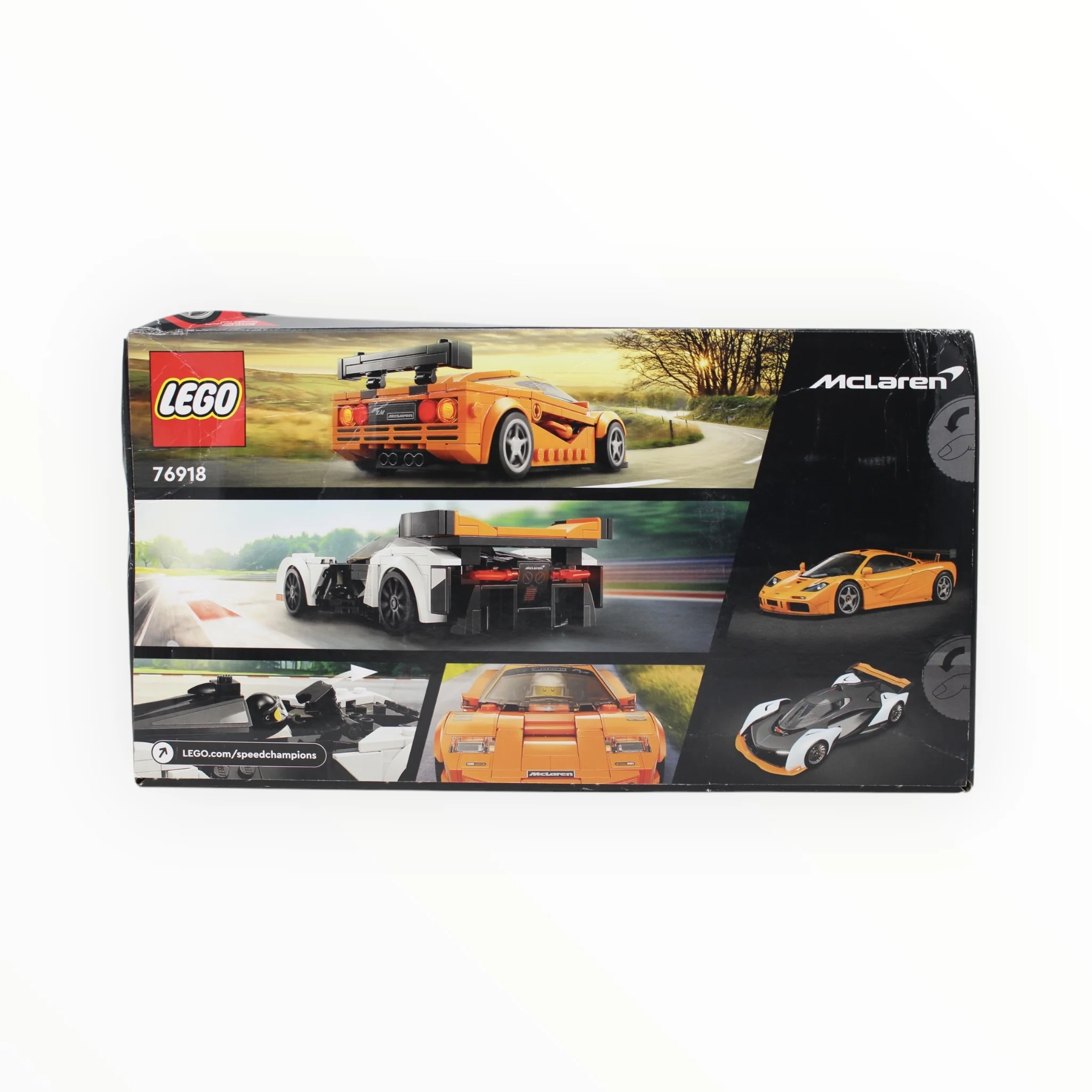 Retired Set 76918 Speed Champions McLaren Solus GT & McLaren F1 LM (damaged box) - Image 2