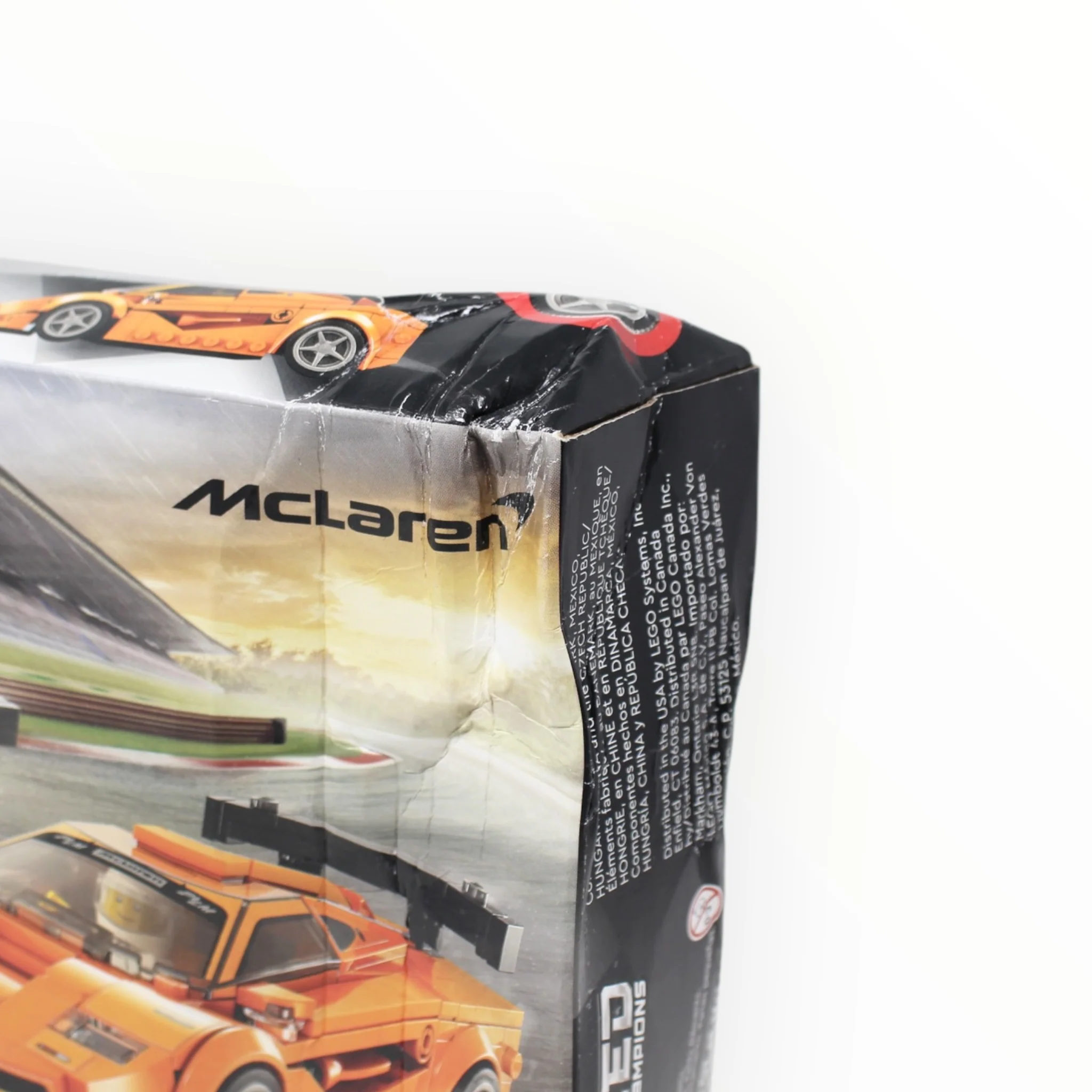 Retired Set 76918 Speed Champions McLaren Solus GT & McLaren F1 LM (damaged box) - Image 3