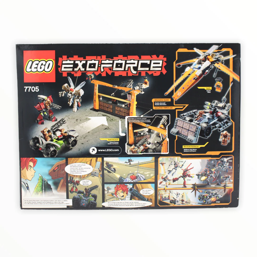 Retired Set 7705 Exo-Force Gate Assault - Image 2