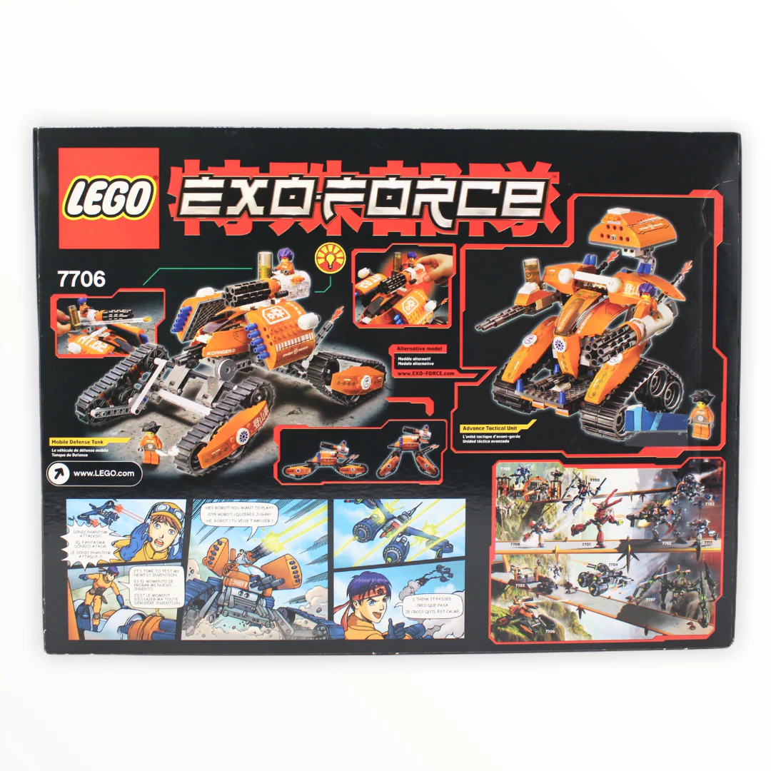 Retired Set 7706 Exo-Force Mobile Defense Tank - Image 2