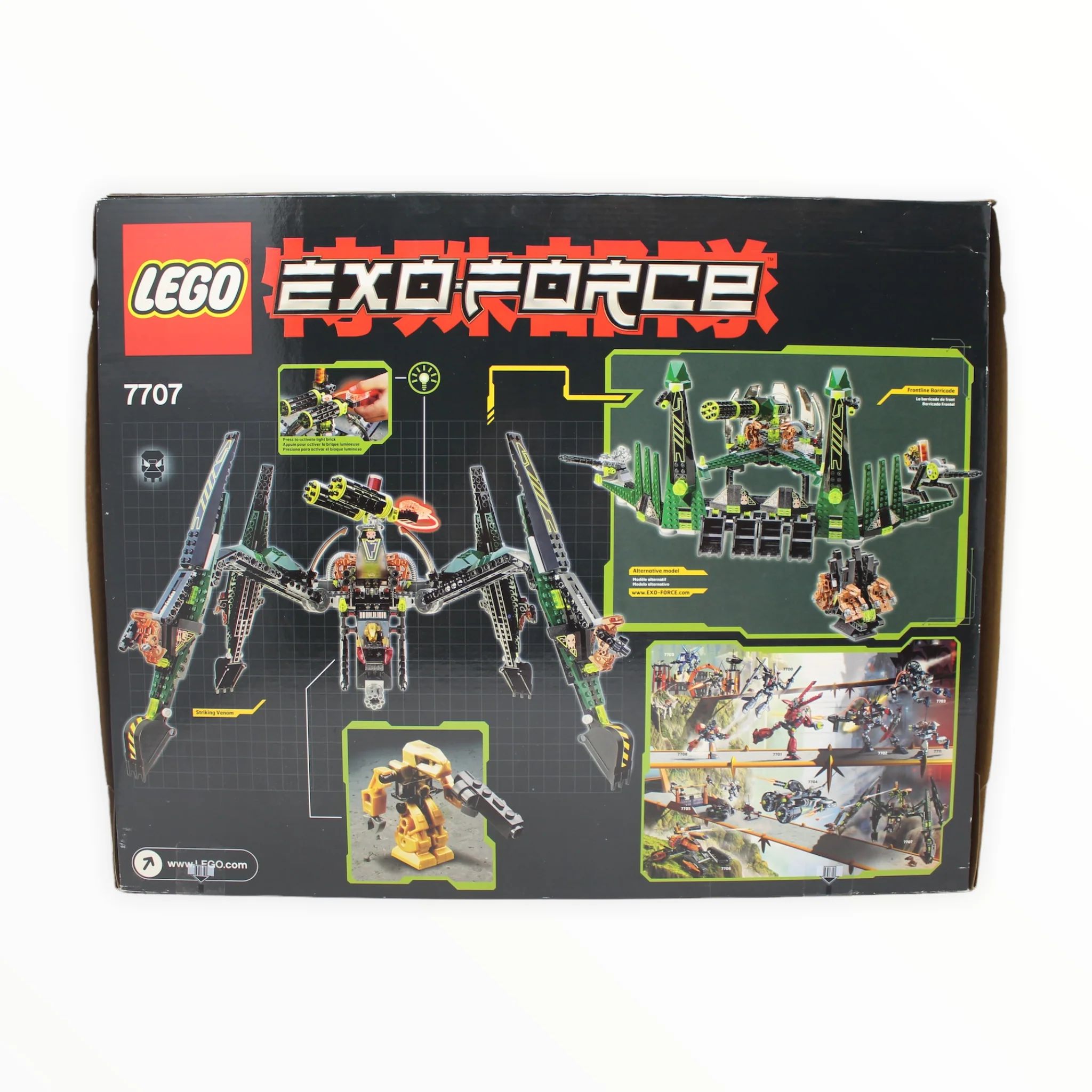Retired Set 7707 Exo-Force Striking Venom - Image 2
