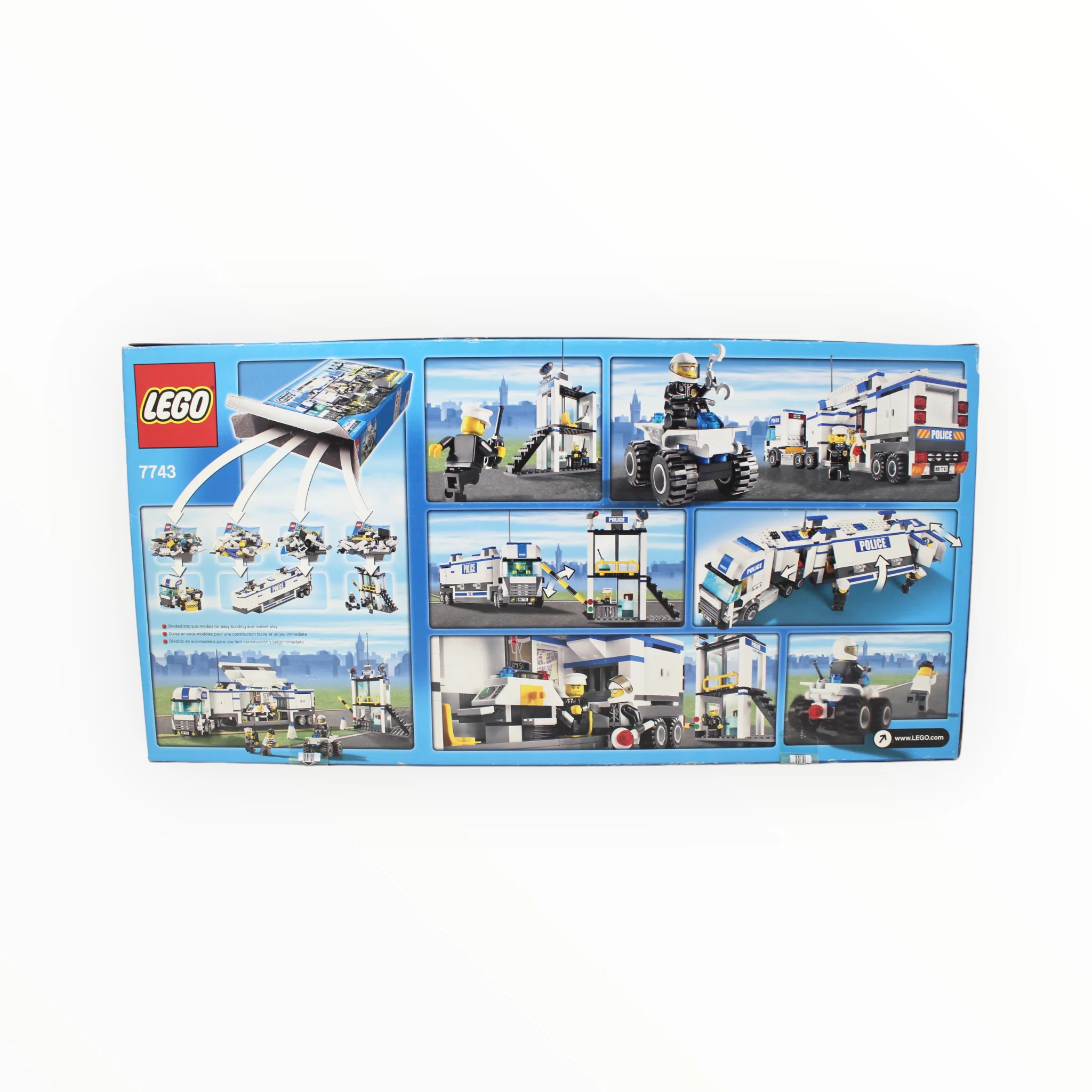 Retired Set 7743 City Police Command Center - Image 2