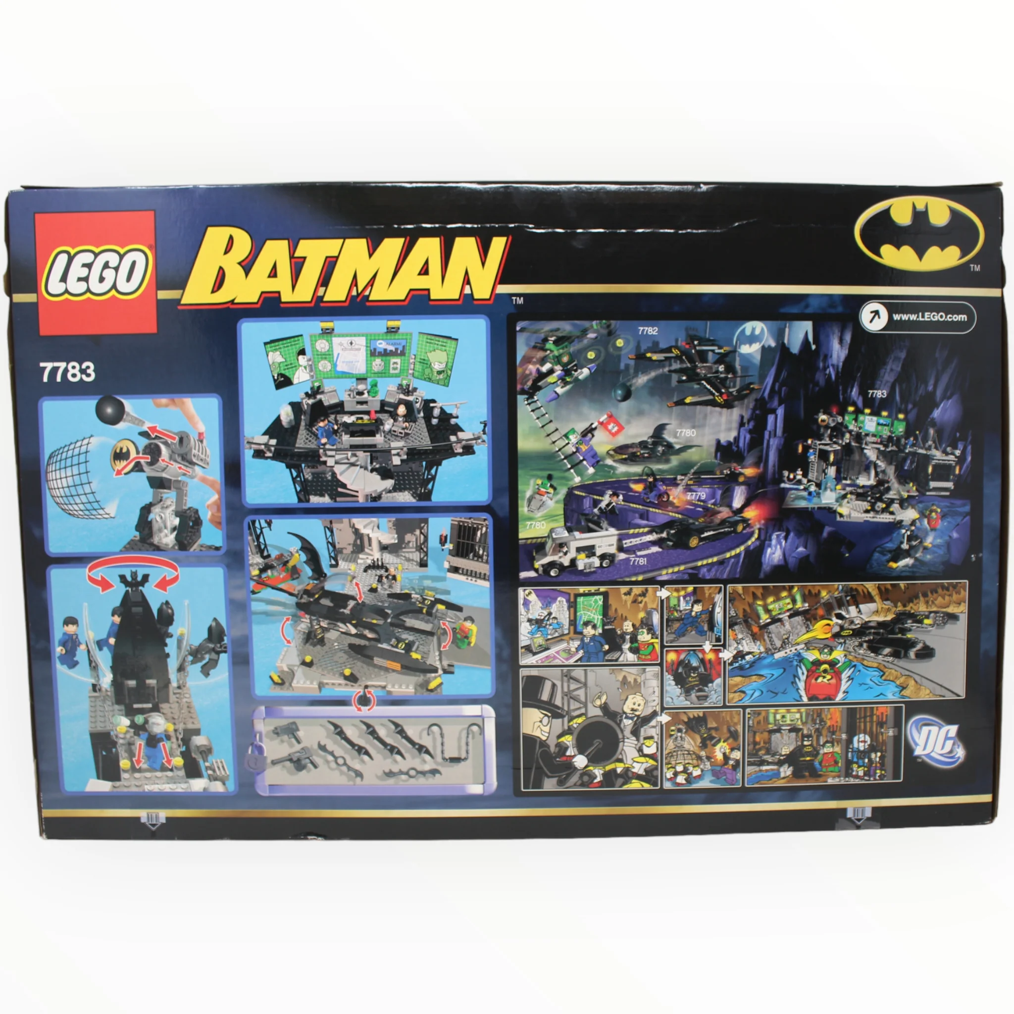 Retired Set 7783 Batman The Batcave: The Penguin and Mr. Freeze’s Invasion - Image 2