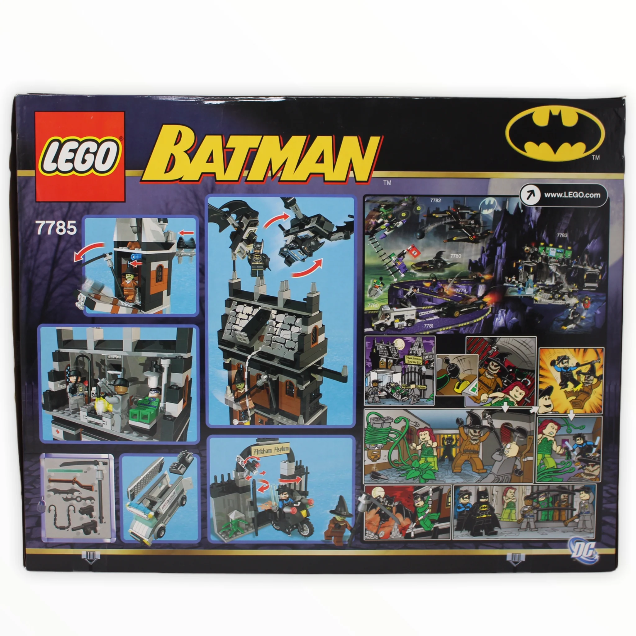 Retired Set 7785 Batman Arkham Asylum (2006) - Image 2