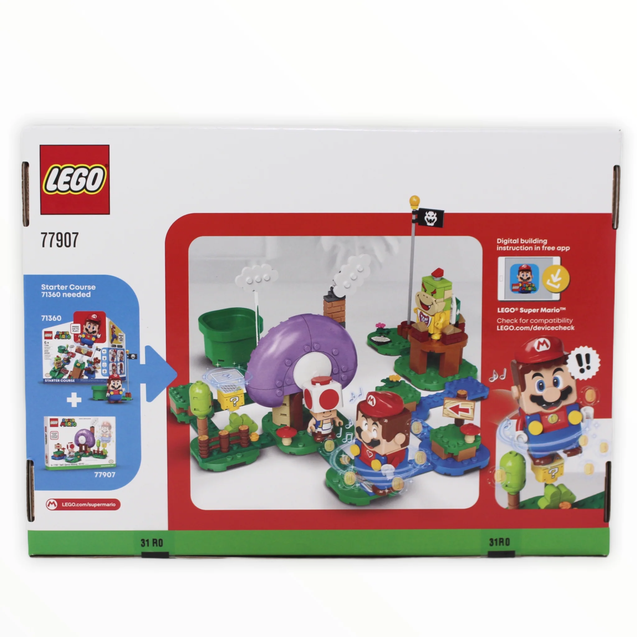 Retired Set 77907 Super Mario Toad’s Special Hideaway - Expansion Set - San Diego Comic-Con 2020 Exclusive - Image 2
