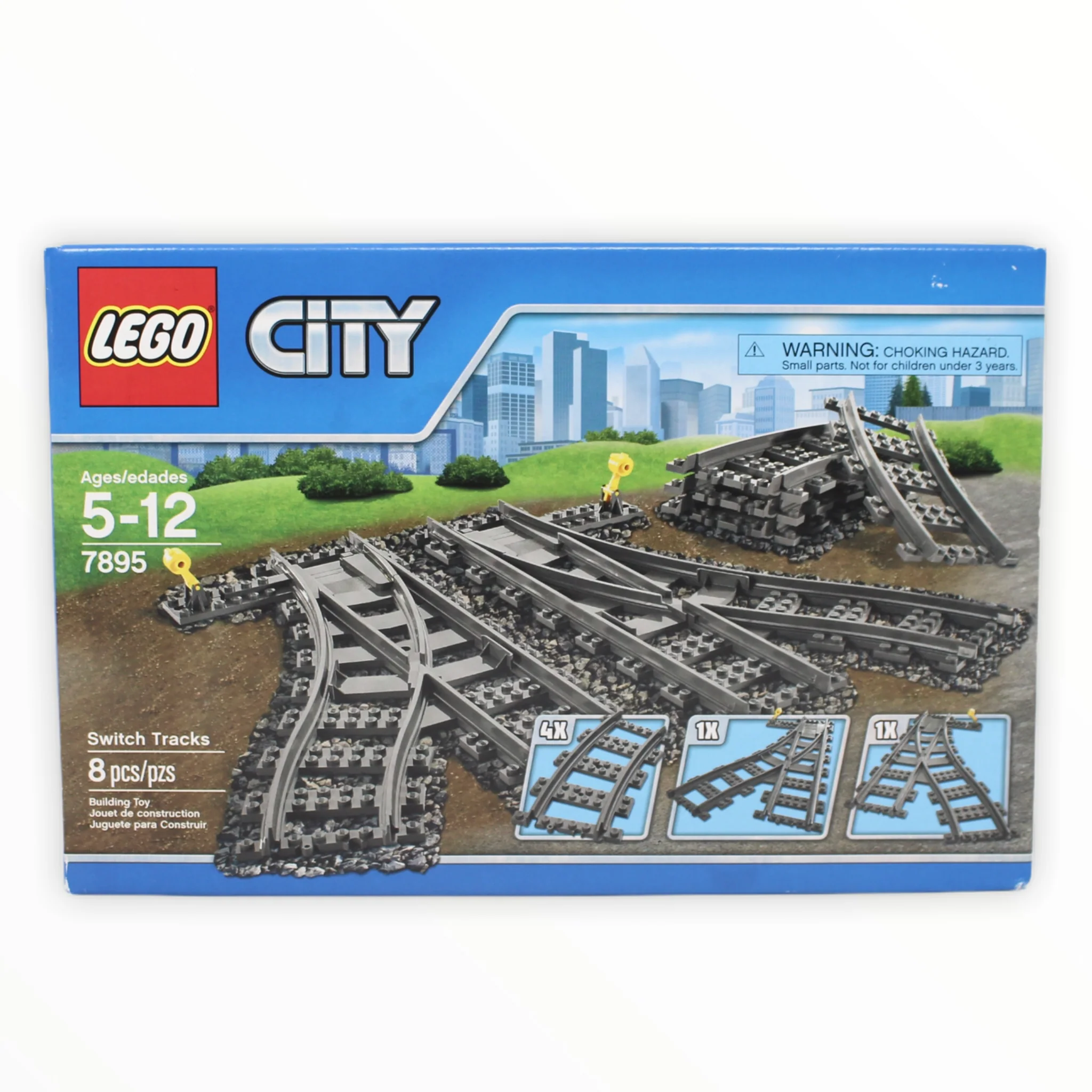 Retired Set 7895 City Switch Tracks