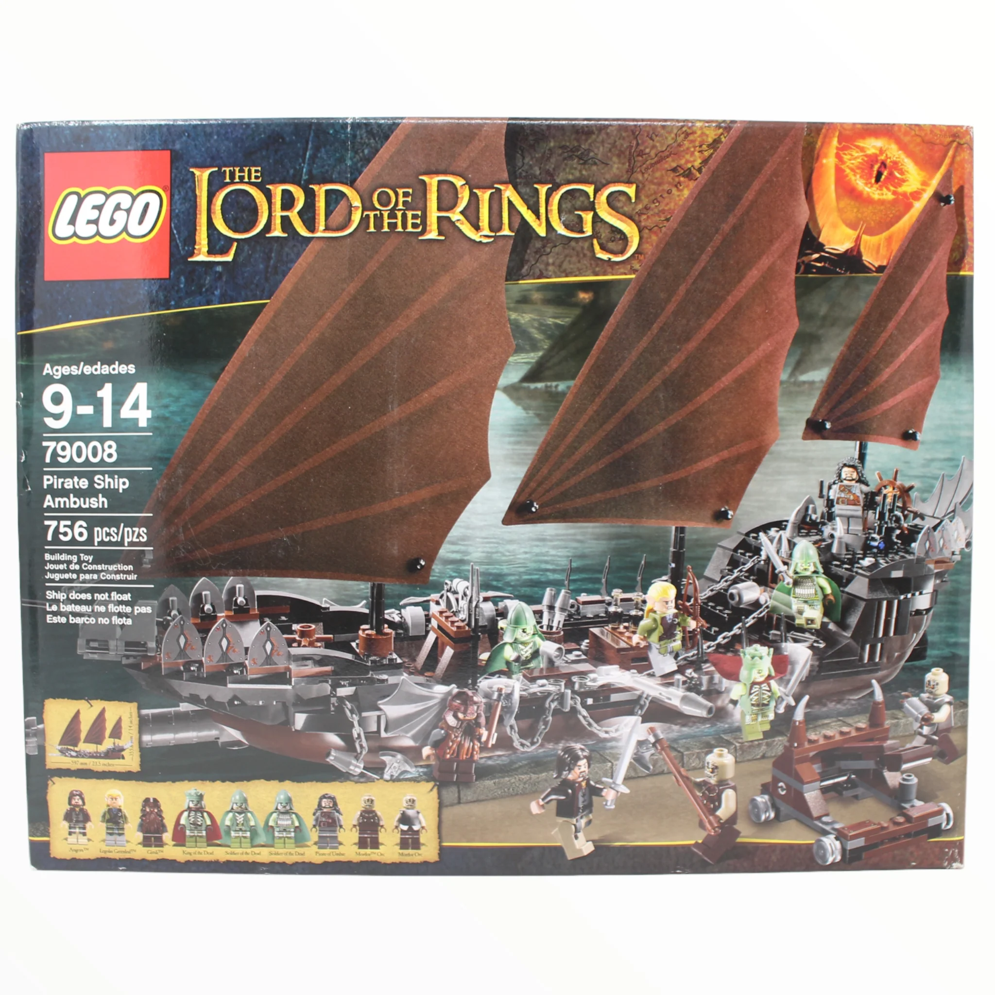 Retired Set 79008 The Lord of the Rings Pirate Ship Ambush
