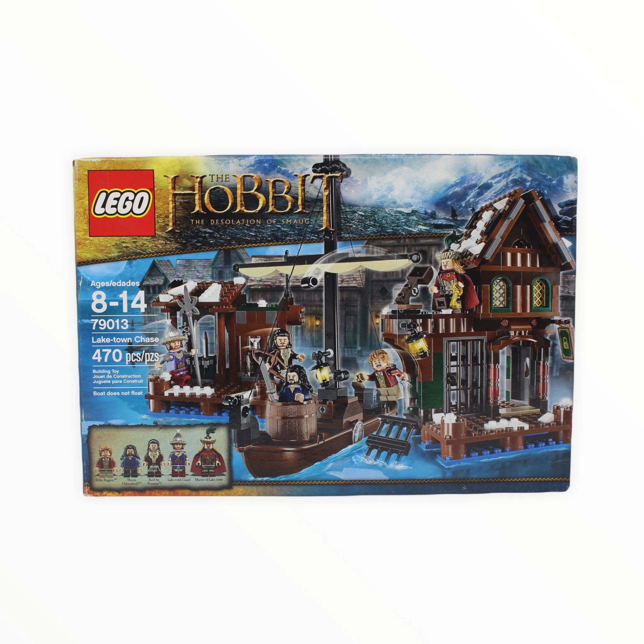 Retired Set 79013 The Hobbit Lake-town Chase