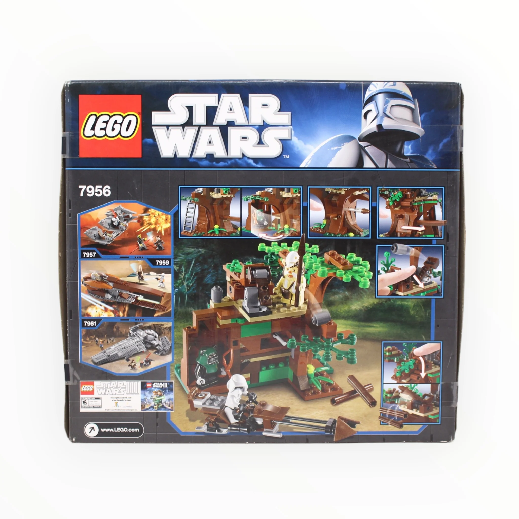 Retired Set 7956 Star Wars Ewok Attack - Image 2