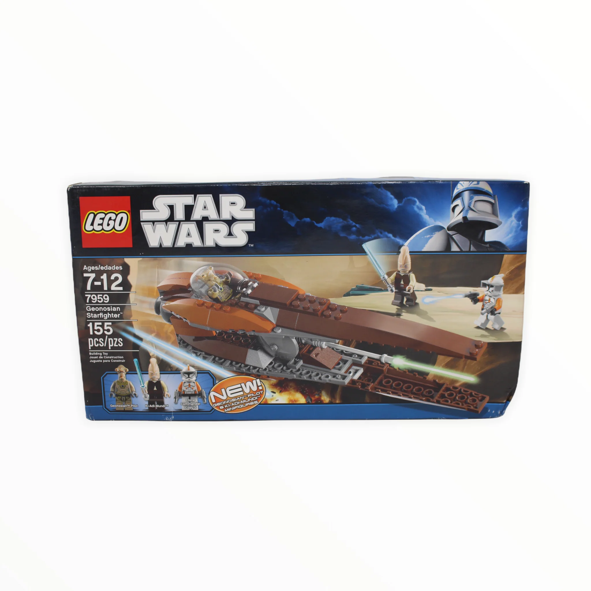 Retired Set 7959 Star Wars Geonosian Starfighter