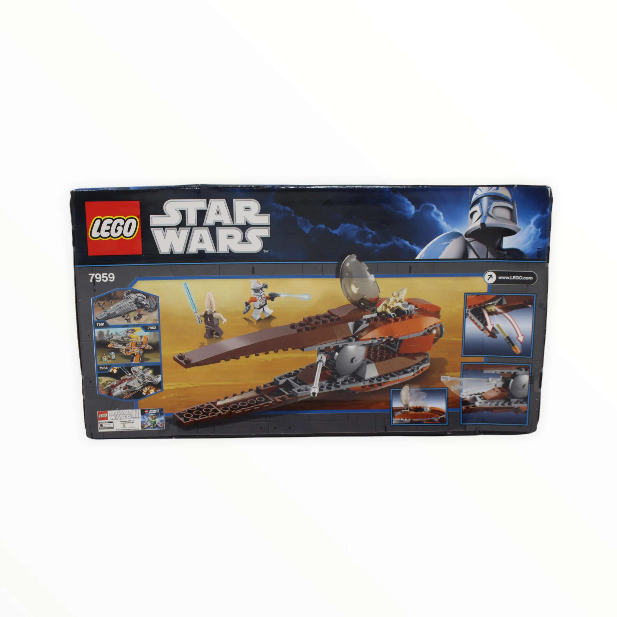 Retired Set 7959 Star Wars Geonosian Starfighter - Image 2