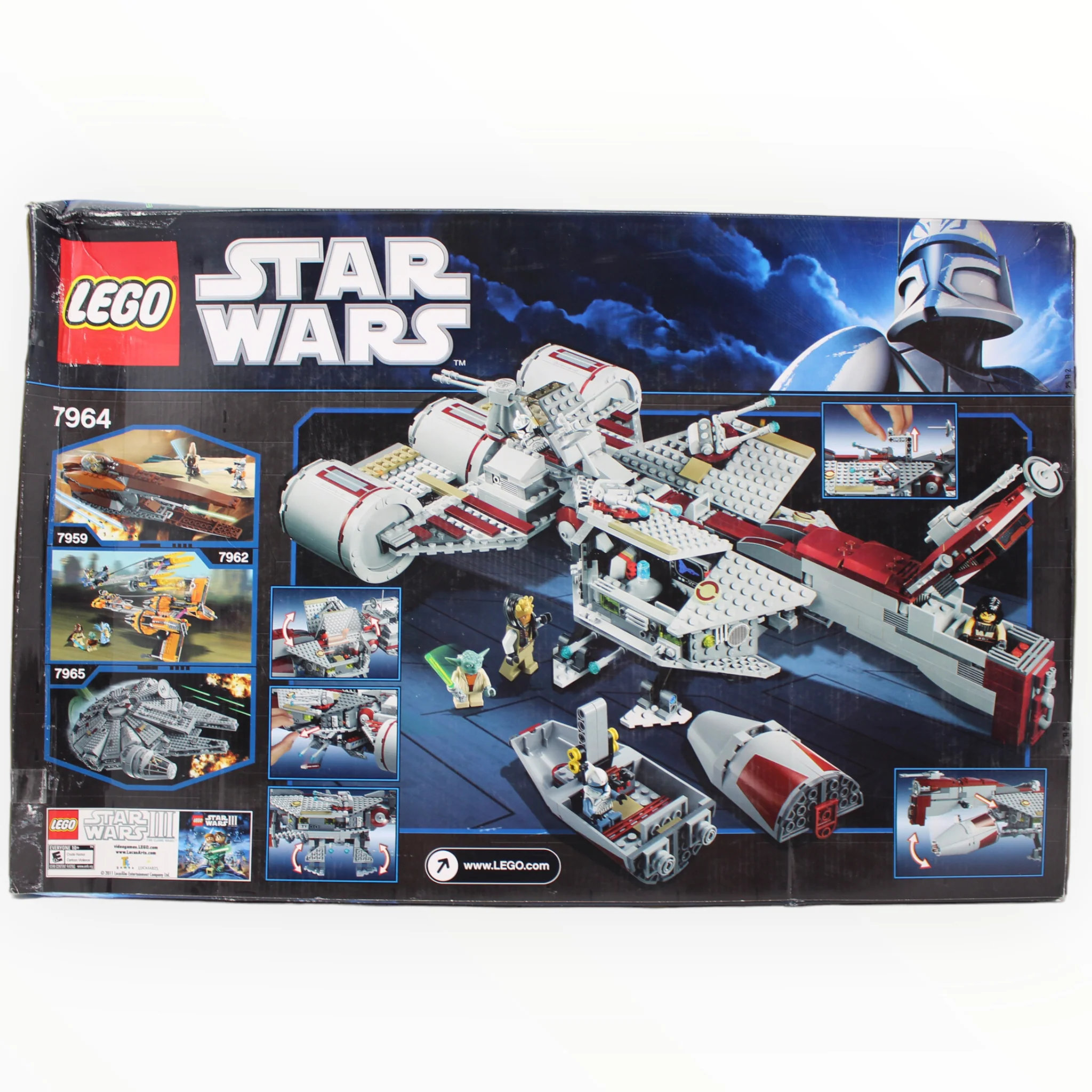 Retired Set 7964 Star Wars Republic Frigate (damaged box) - Image 2