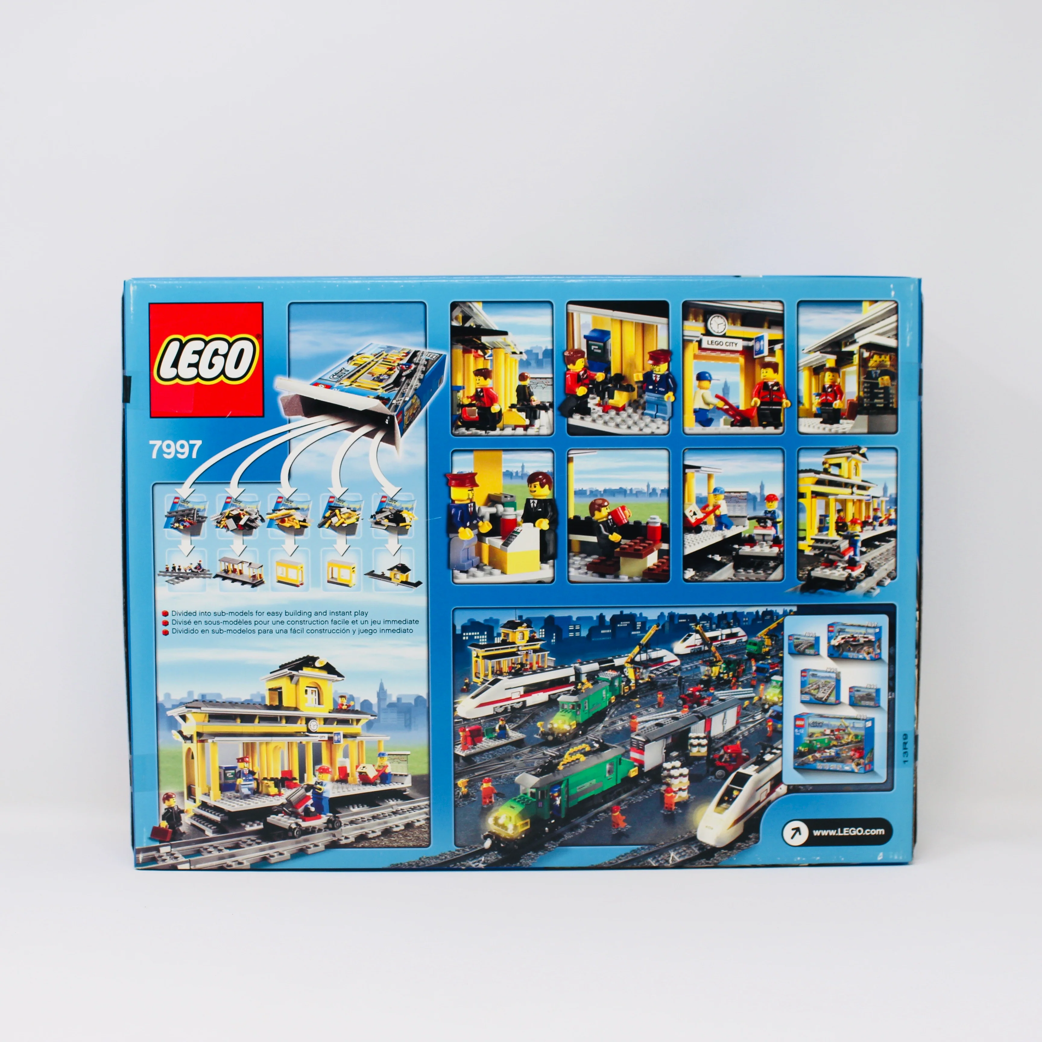 Retired Set 7997 City Train Station - Image 2