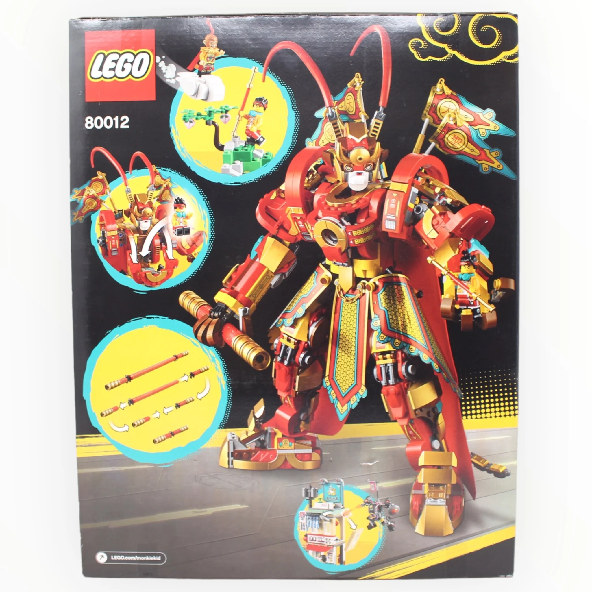 Retired Set 80012 Monkie Kid Monkey King Warrior Mech - Image 2