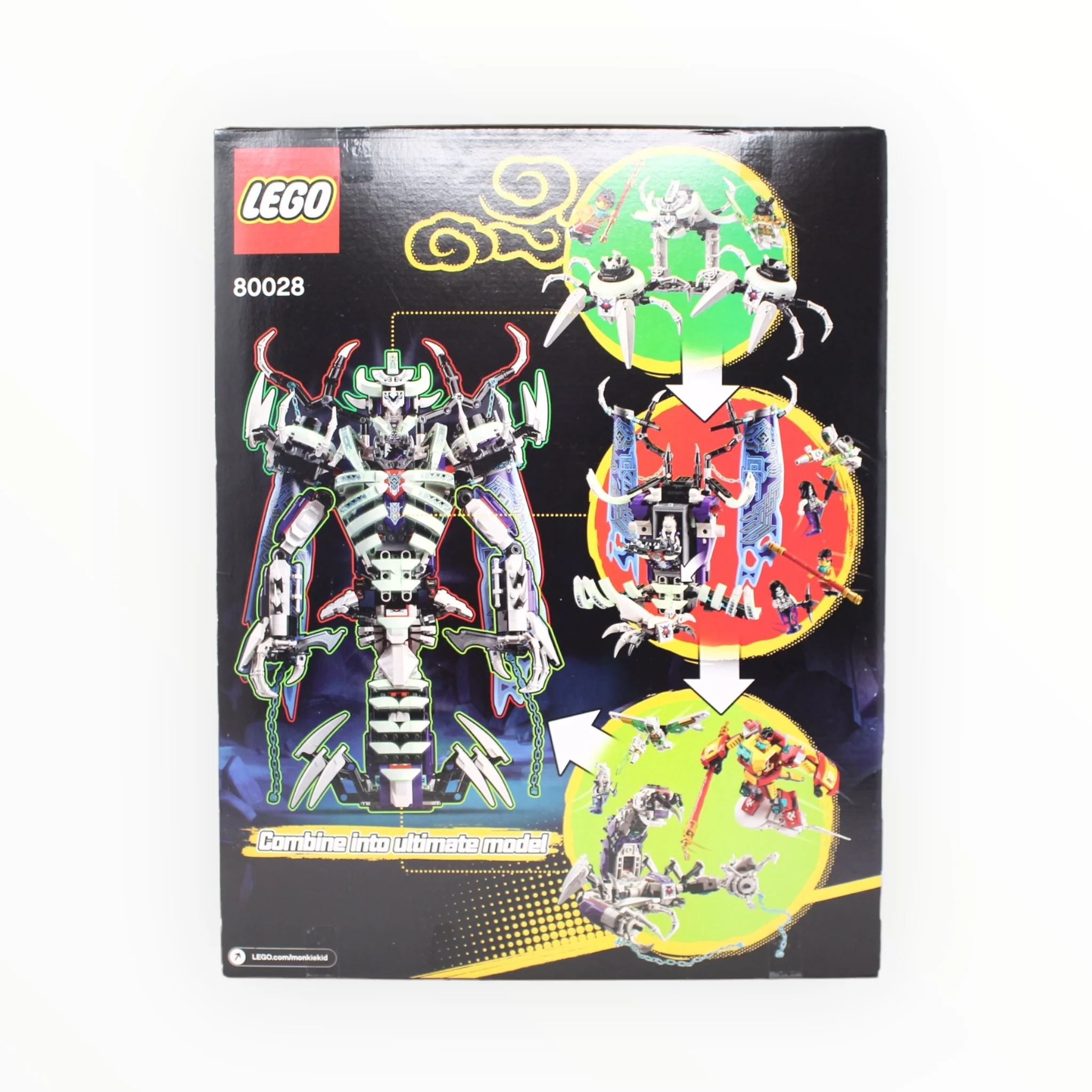 Retired Set 80028 Monkie Kid The Bone Demon - Image 2