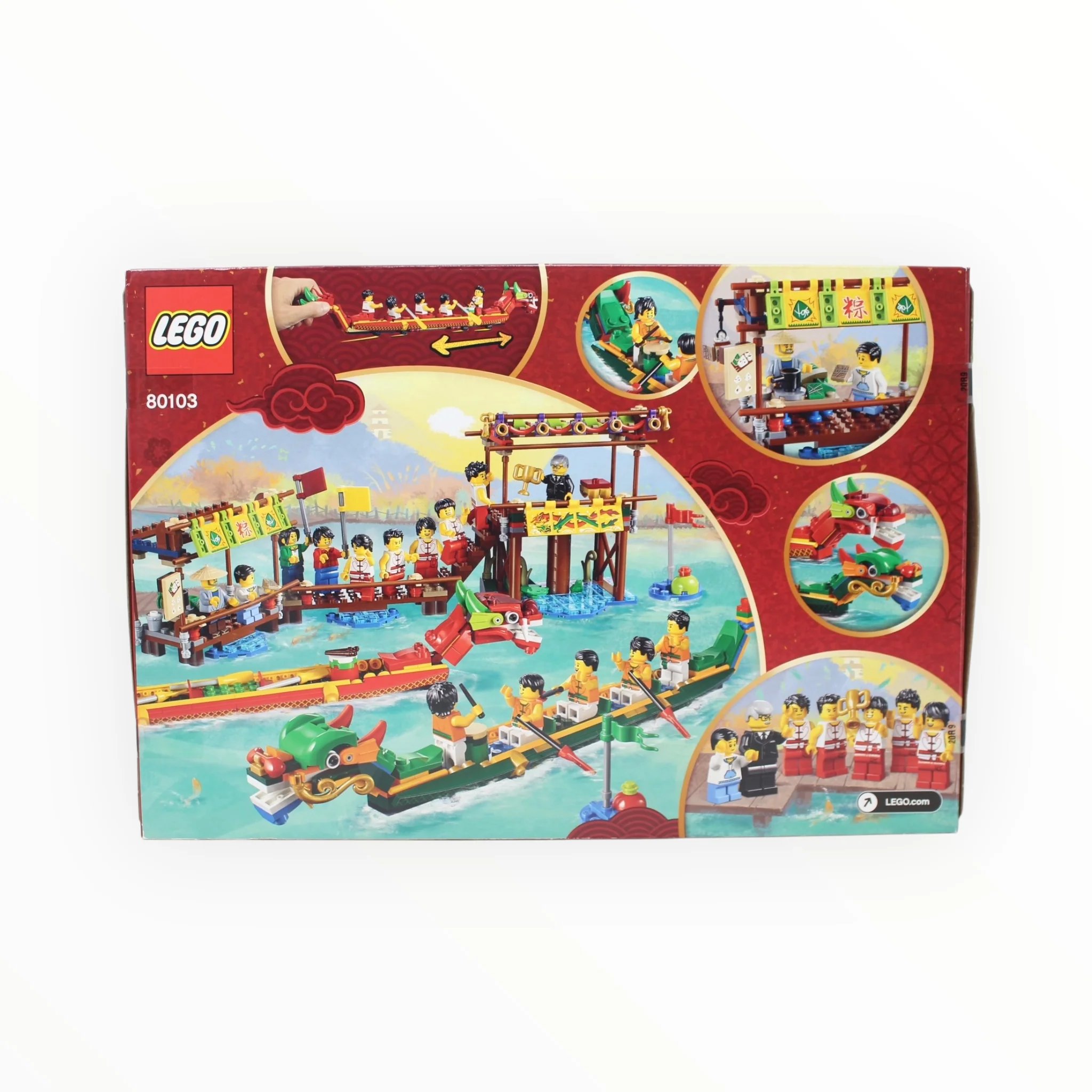 Retired Set 80103 LEGO Dragon Boat Race (slight box damaged) - Image 2