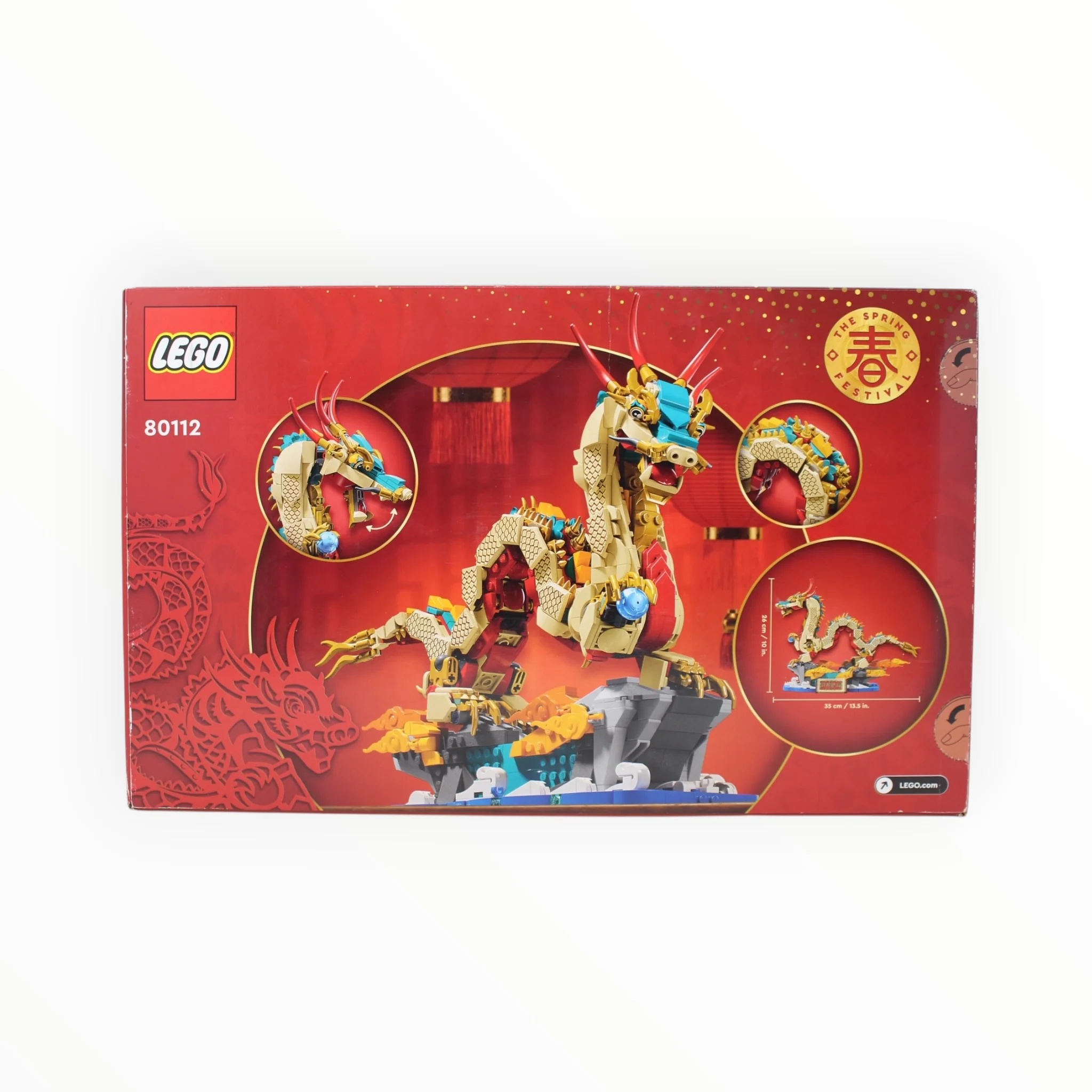 Retired Set 80112 LEGO Auspicious Dragon (slight box damage) - Image 2