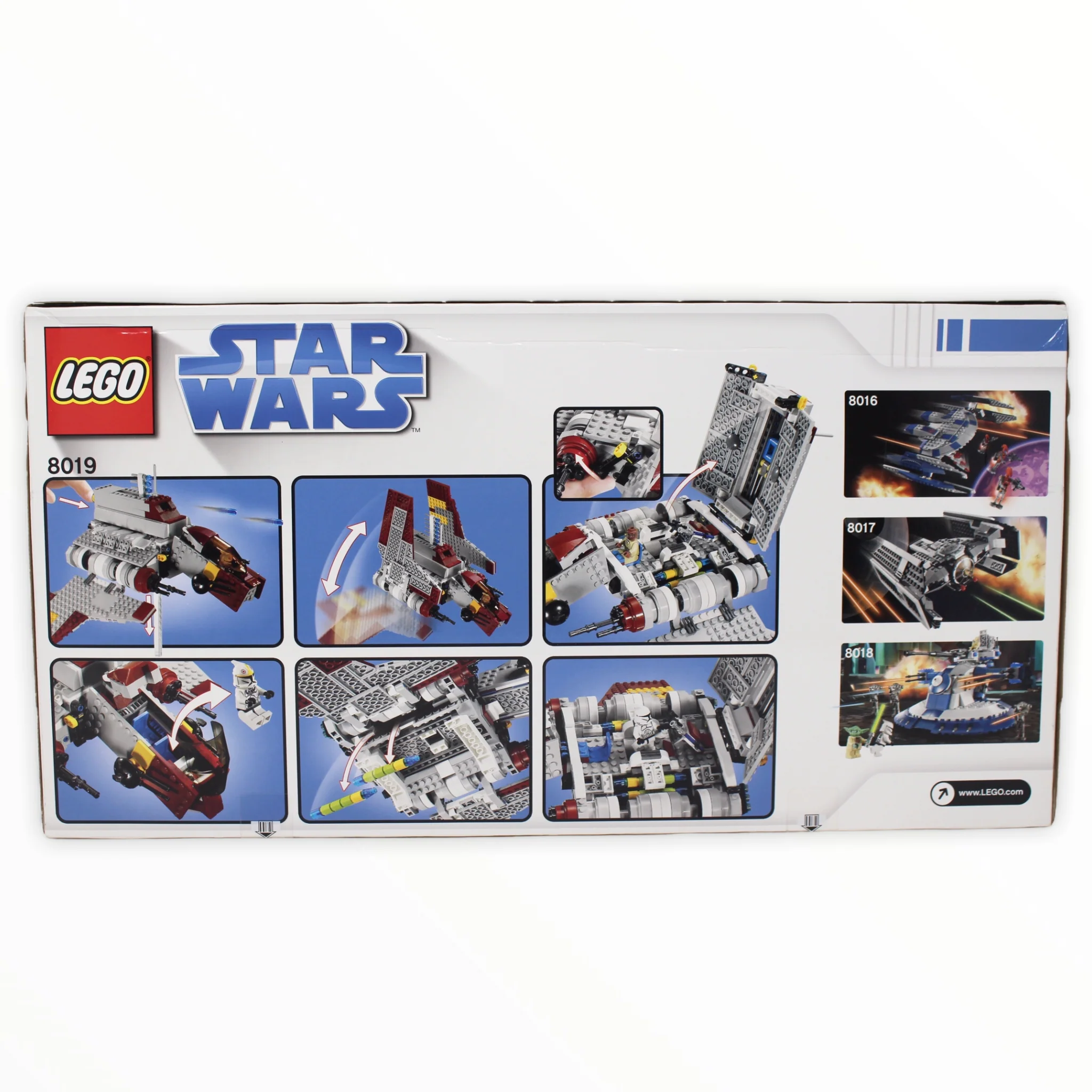 Retired Set 8019 Star Wars Republic Attack Shuttle - Image 2