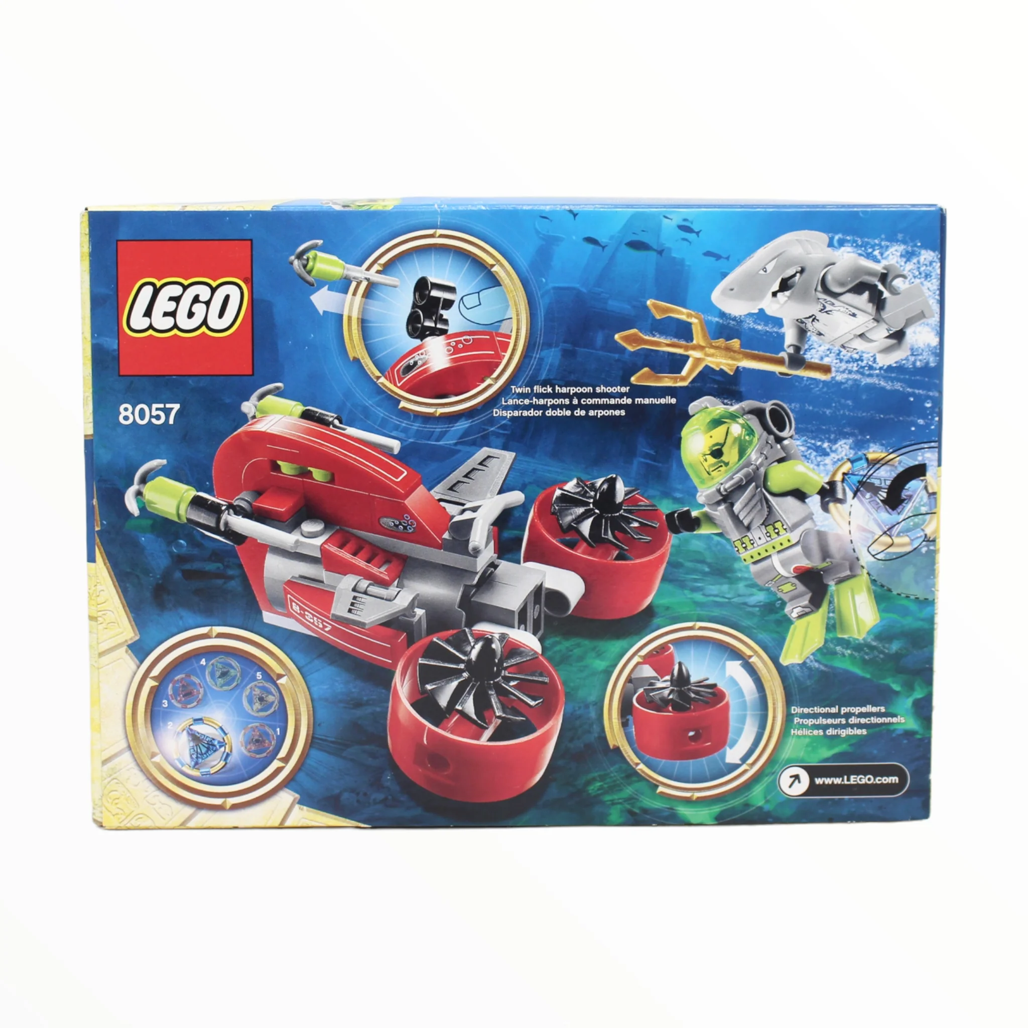 Retired Set 8057 Atlantis Wreck Raider - Image 2