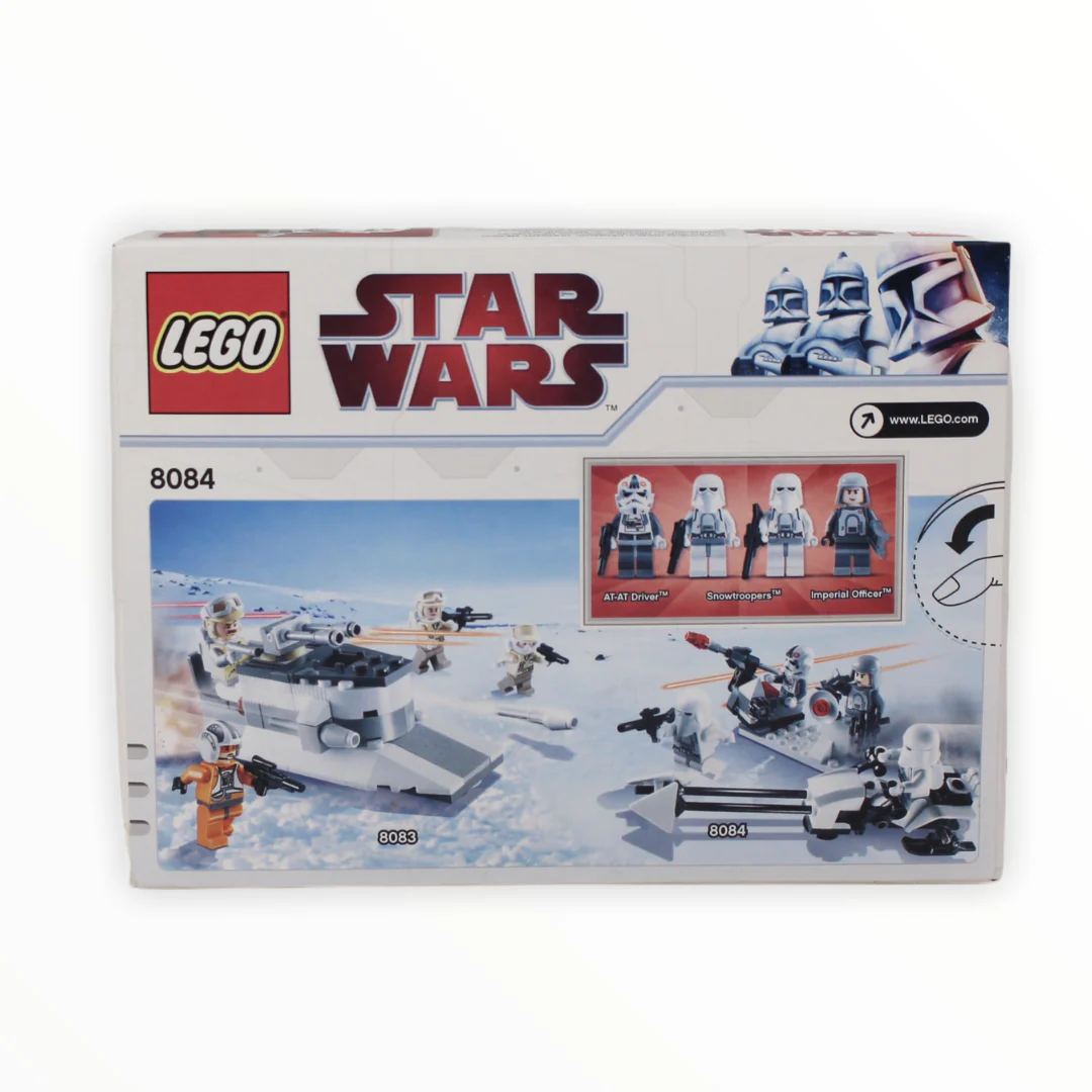 Retired Set 8084 Star Wars Snowtrooper Battle Pack - Image 2