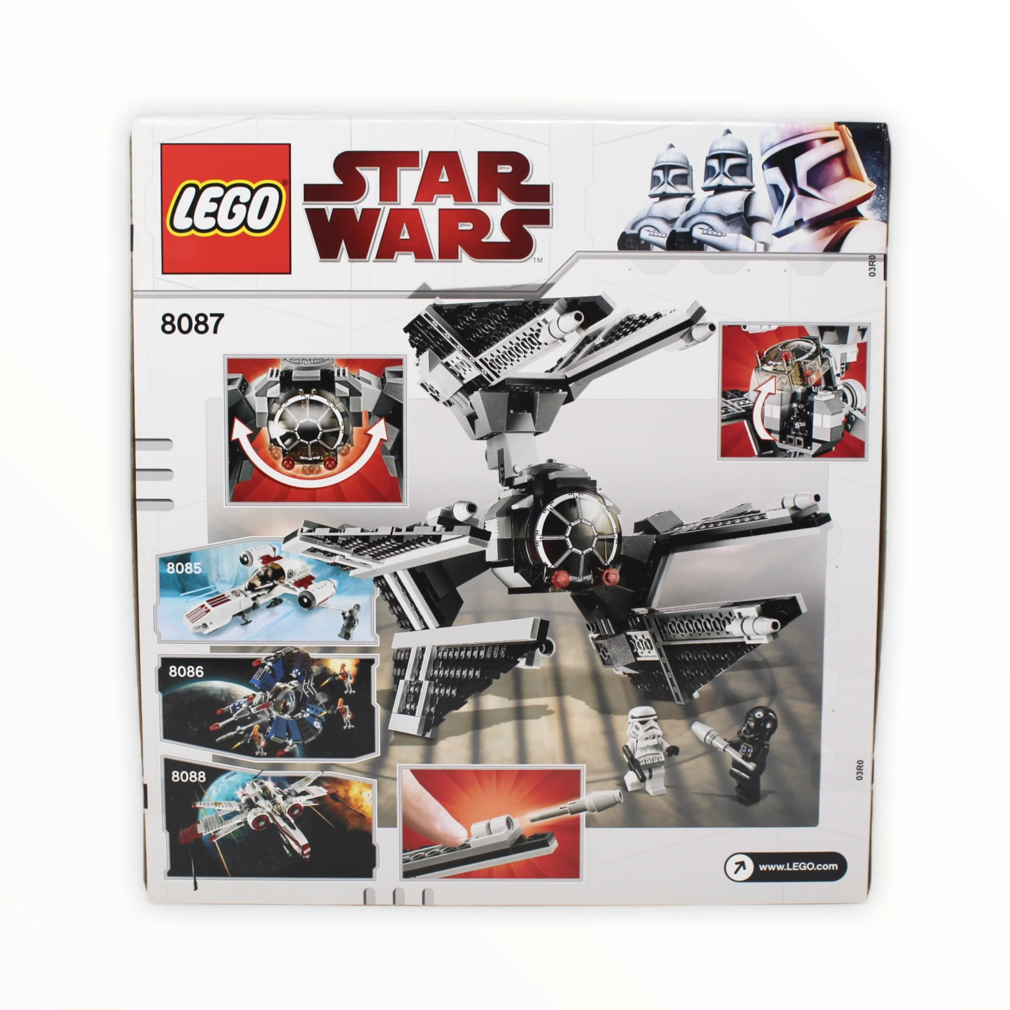 Retired Set 8087 Star Wars TIE Defender - Image 2